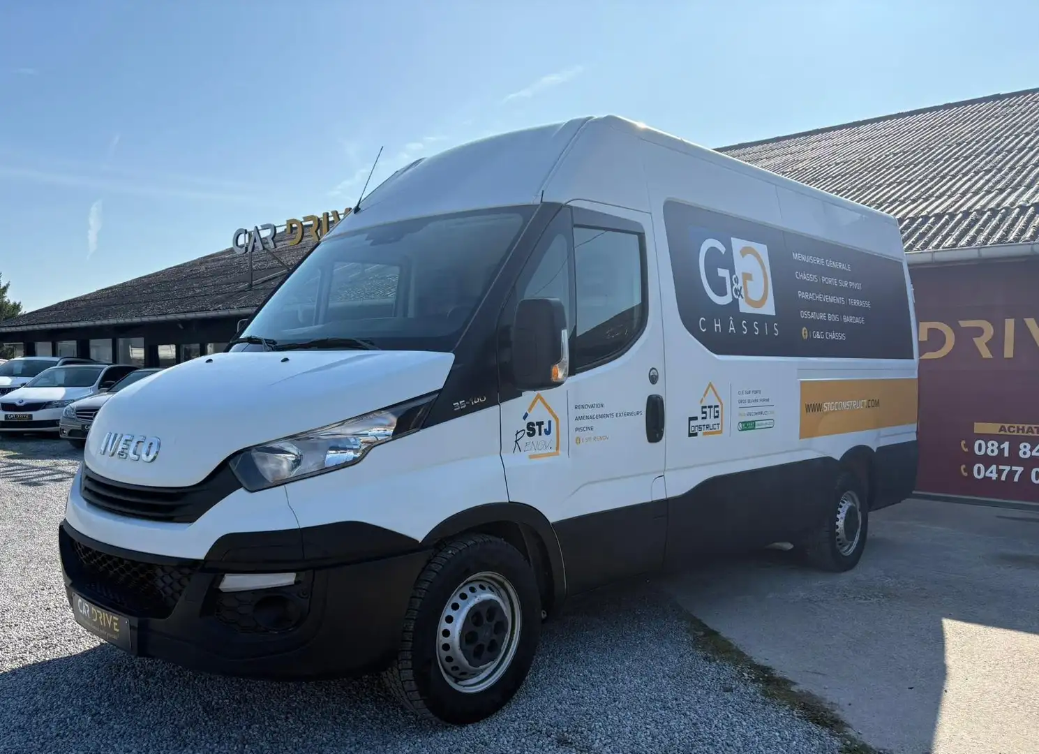 Iveco Daily IS35SC 2.3 D CAPTEUR/CRUISE/ATTACHE REM/CLIM AUTO Blanc - 1