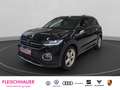 Volkswagen T-Cross Style 1.0 TSI R-Line+LED+VC+ACC+App-connect+Parkle Schwarz - thumbnail 1