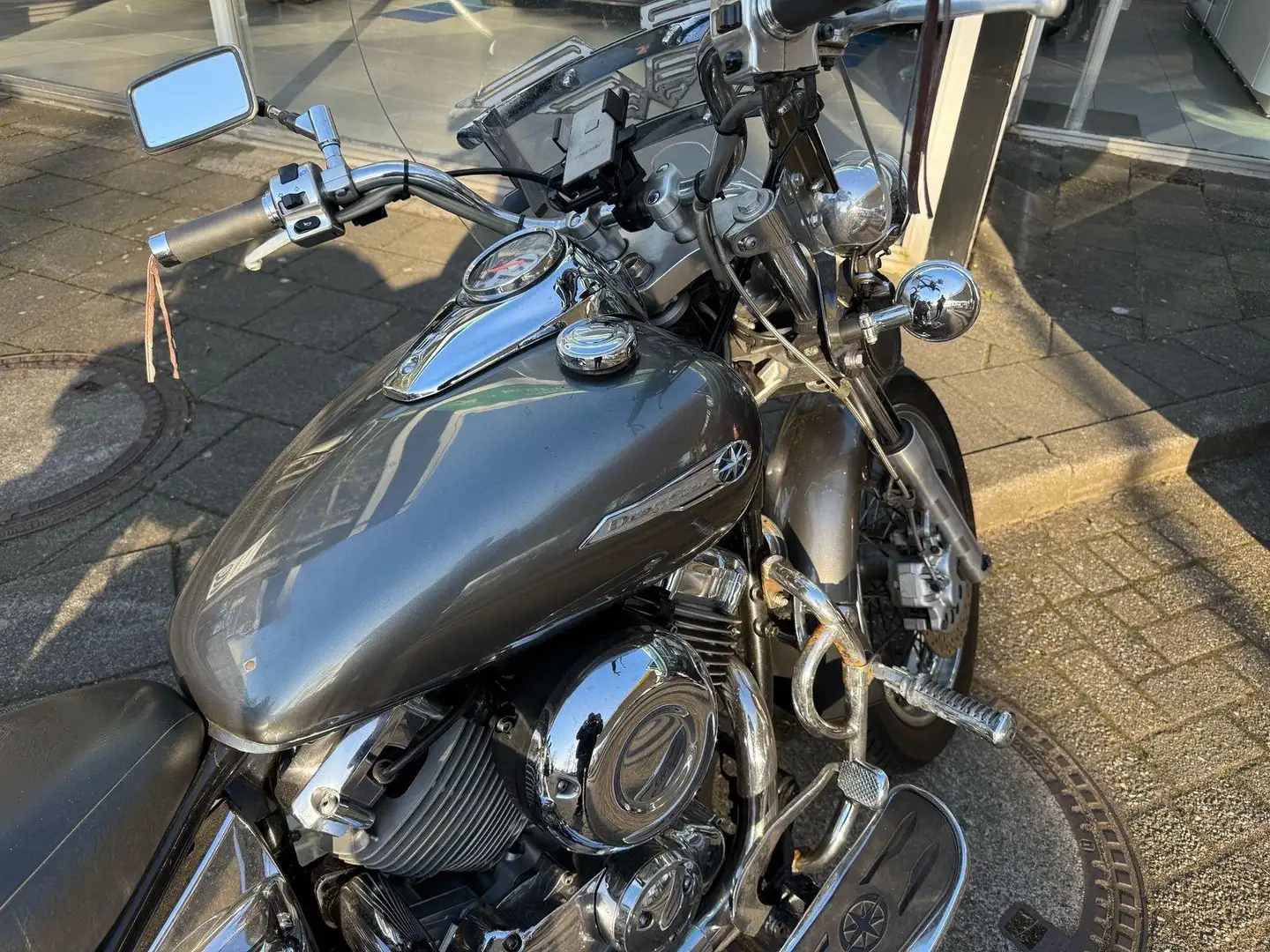 Yamaha XVS 650 Chopper Drag Star Gri - 2