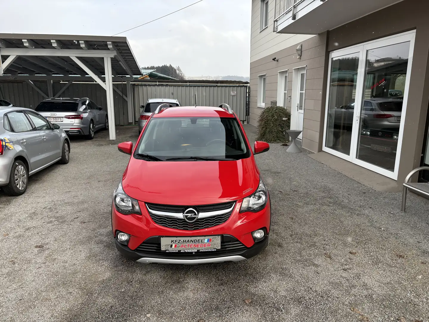 Opel Karl 1,0 Ecotec Rocks *WENIG KM*SITZH*LENKRADH*KLIMA* Rot - 2