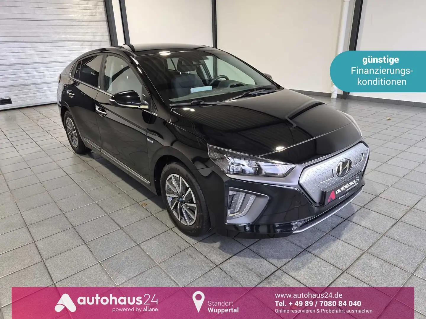 Hyundai IONIQ Style-Paket  38,3 kWh|LED|Navi|Kamera Schwarz - 1