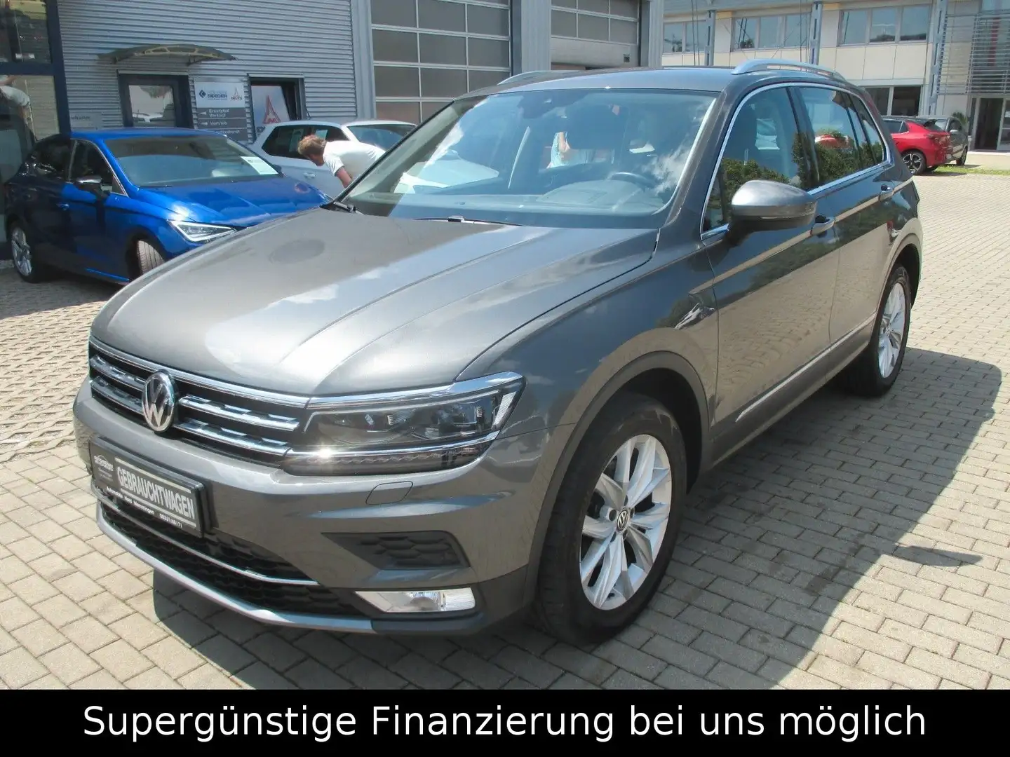 Volkswagen Tiguan Highline BMT 4Motion,ALLRAD,1-HAND,NAVI. Grau - 1