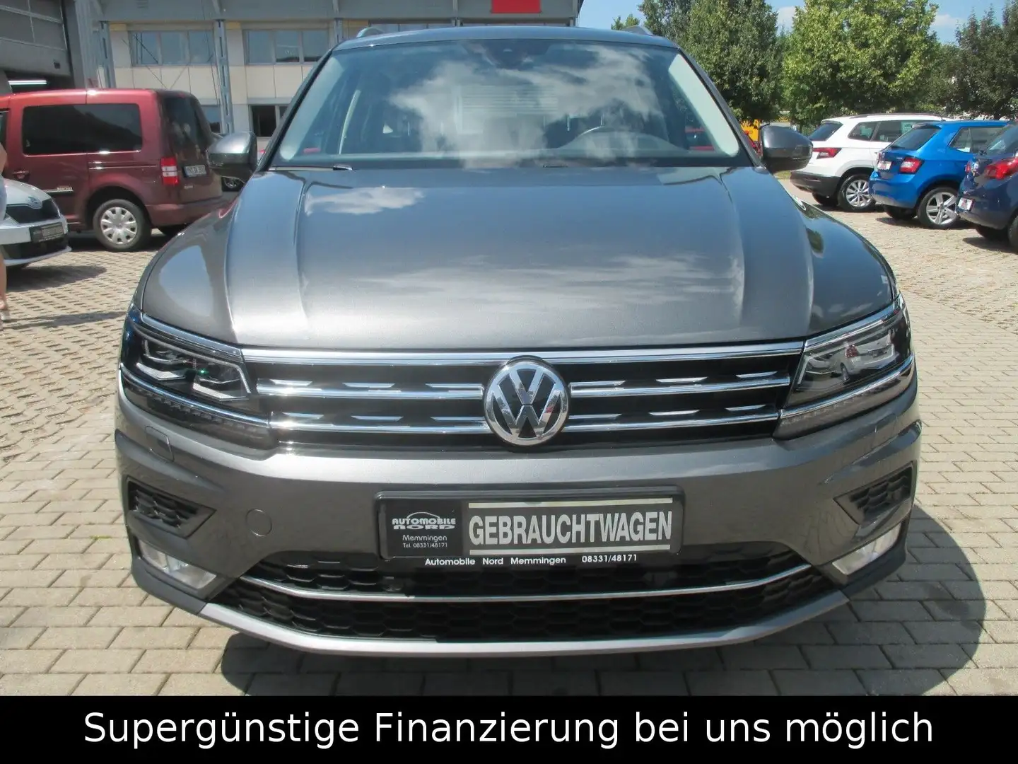 Volkswagen Tiguan Highline BMT 4Motion,ALLRAD,1-HAND,NAVI. Grau - 2