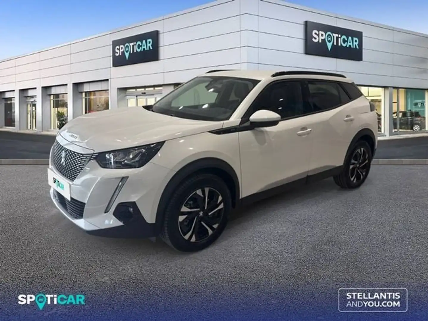 Peugeot 2008 Allure Eléctrico 100kW Blanco - 1