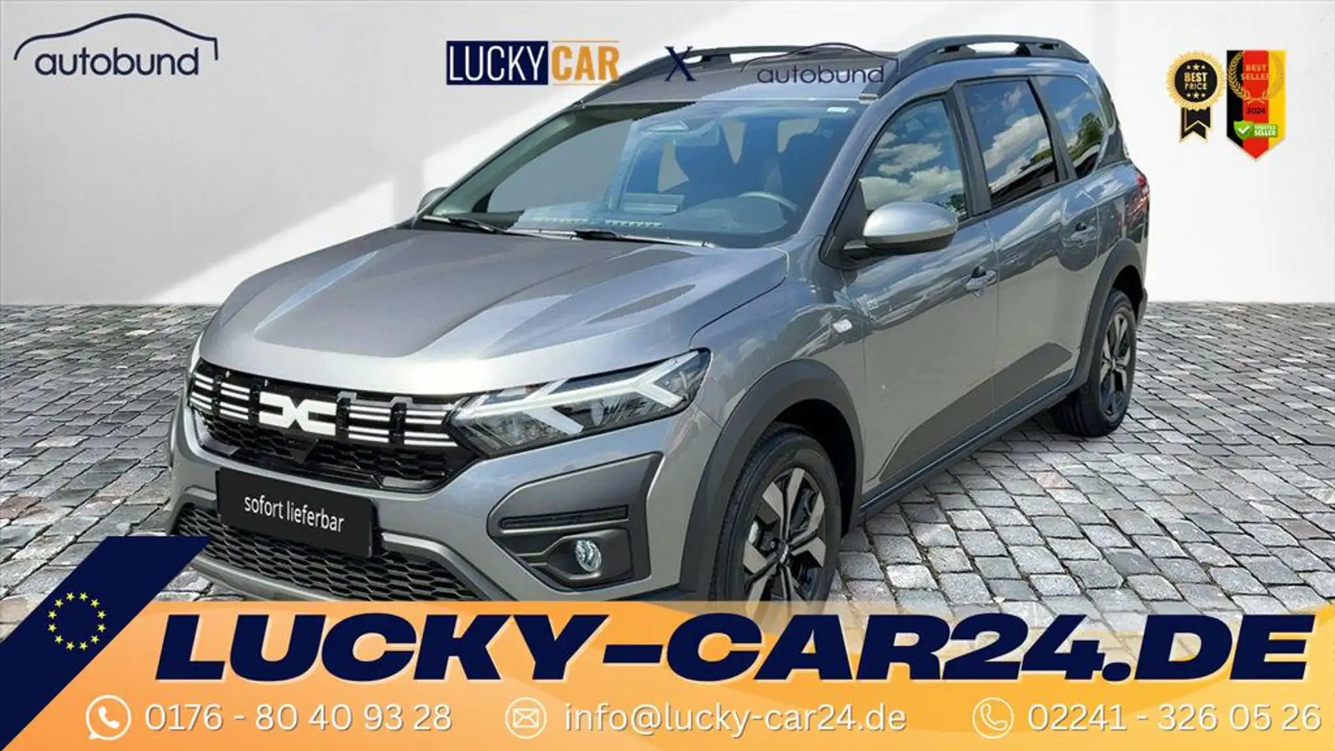 Dacia Jogger EXPRESSION 1,0 Eco-G 100 LPG 7 Sitzer LED Sitz... Grau - 1