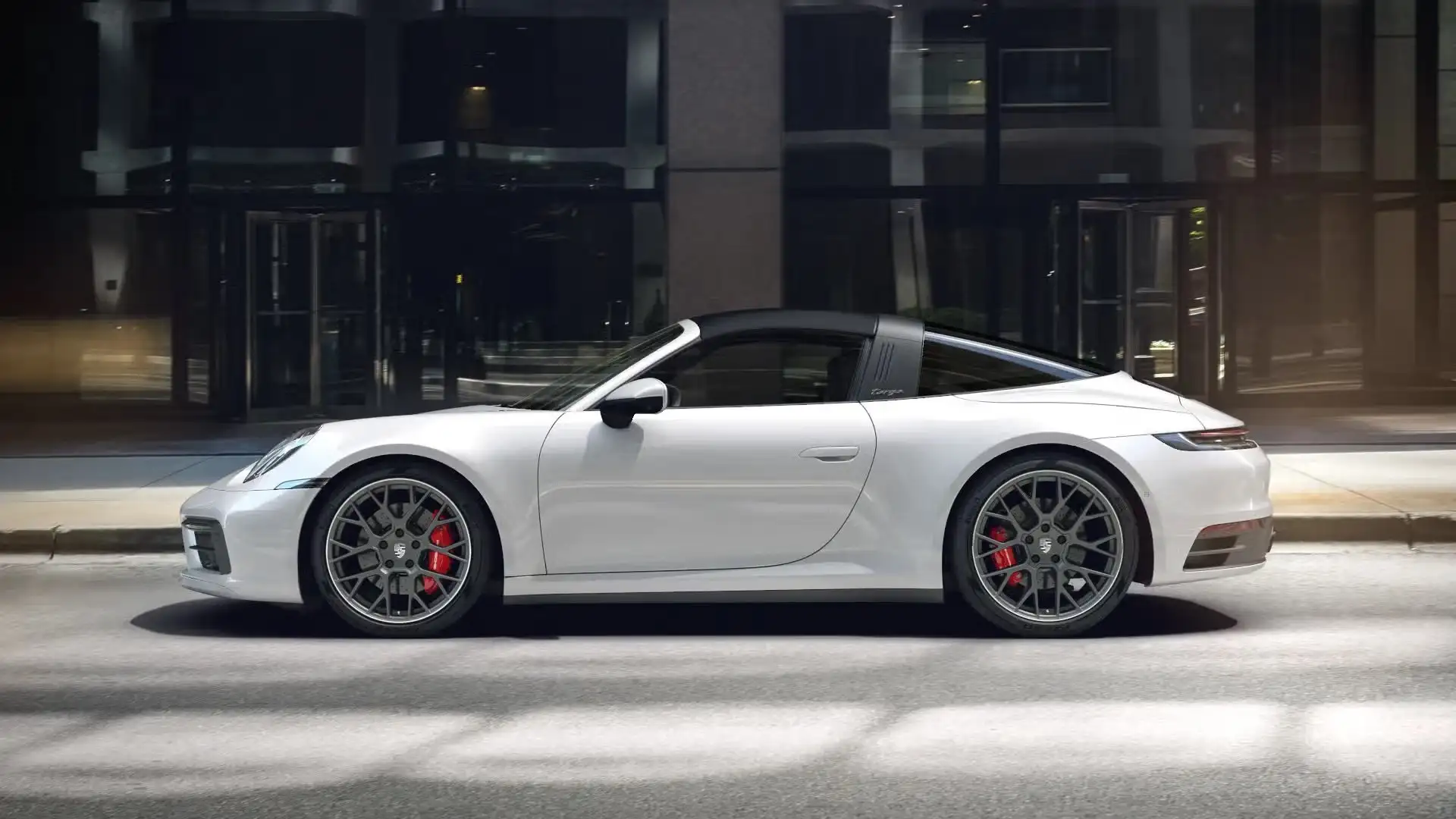 Porsche 911 Targa 4S 450CV-Iva esposta-Scarico sport-BOSE Weiß - 2