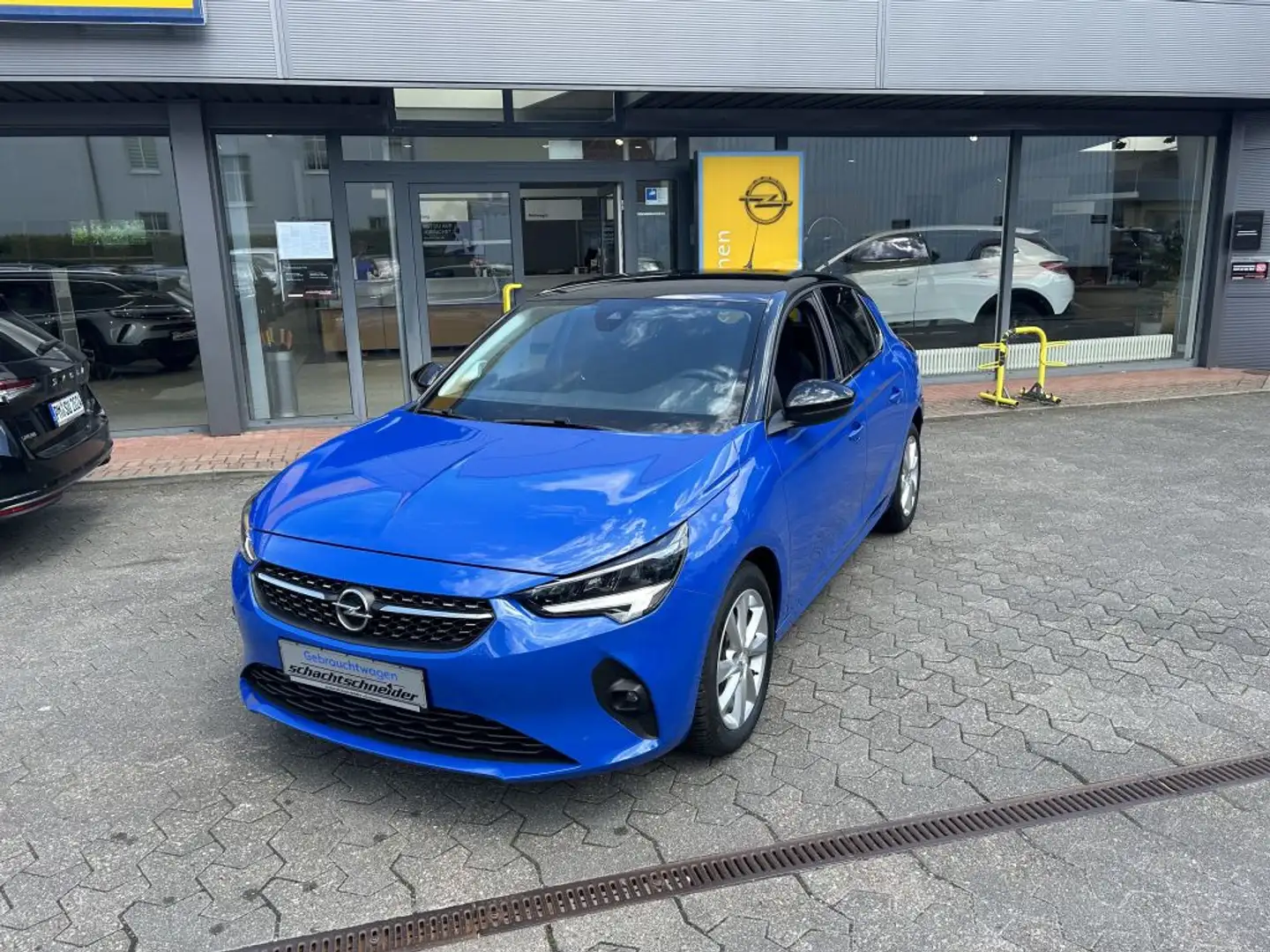 Opel Corsa 1.2 Turbo Elegance+Klimaaut+Kamera+LED+ Bleu - 2