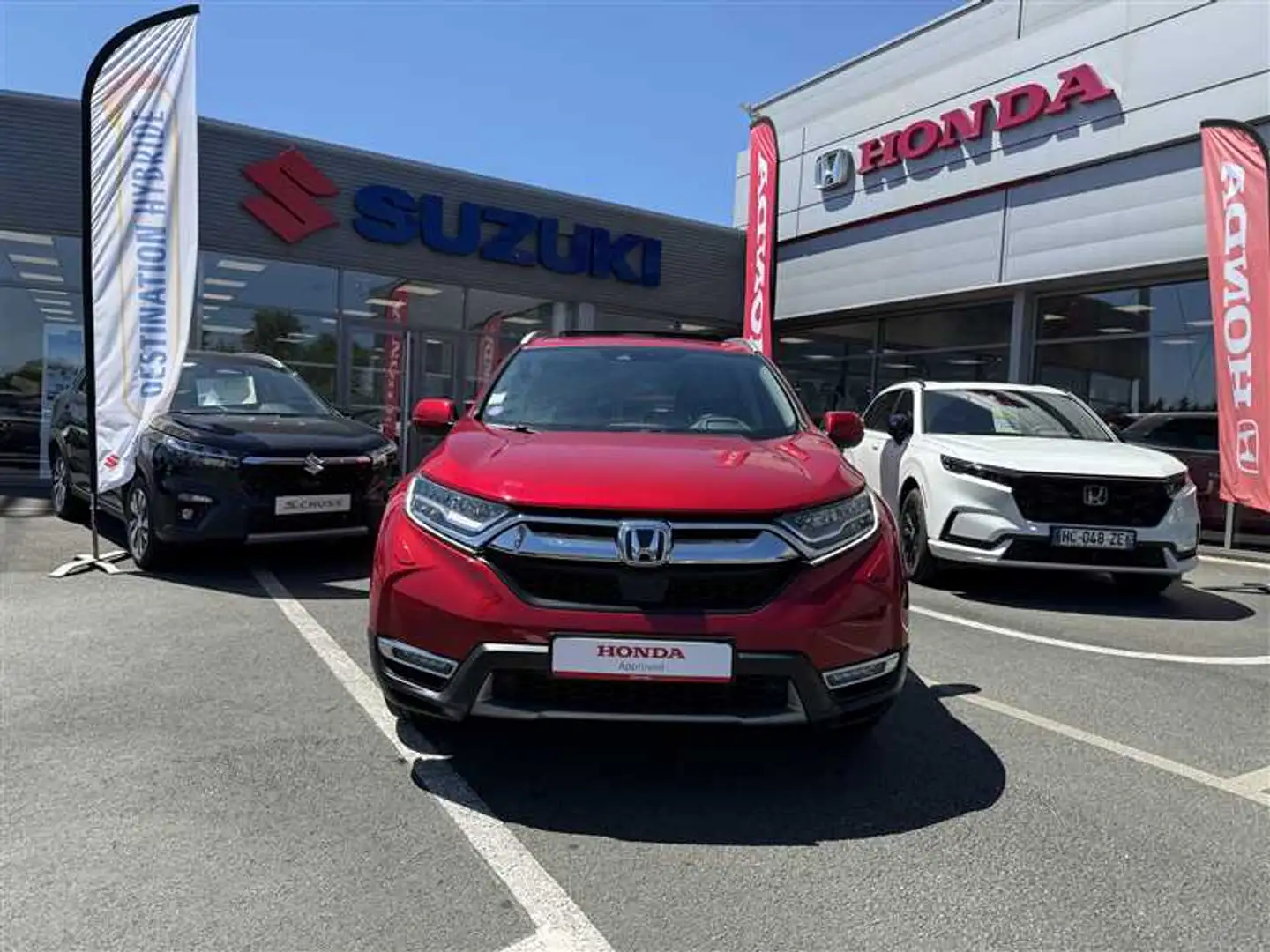 Honda CR-V E-HEV EXCLUSIVE 2 WD Czerwony - 2