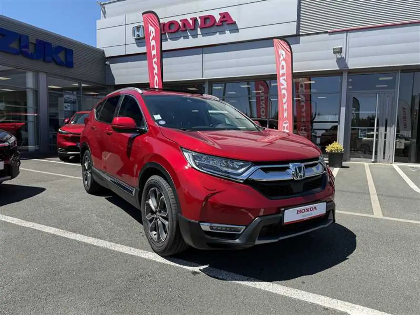 Honda CR-V E-HEV EXCLUSIVE 2 WD Czerwony - 1