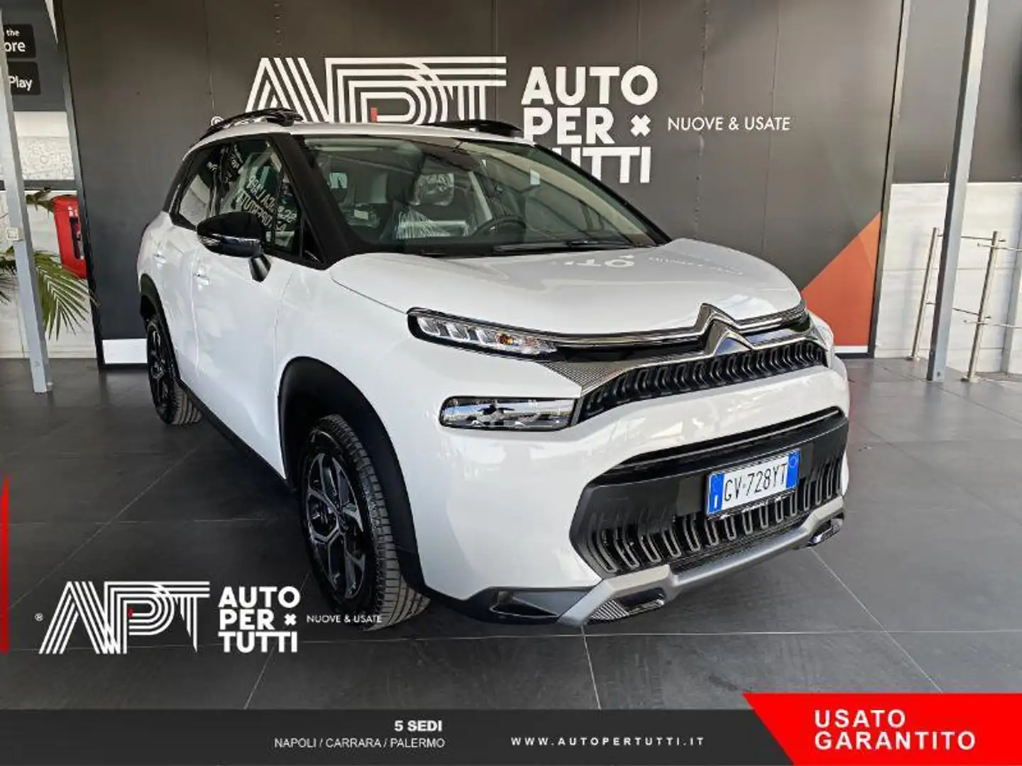 Citroen C3 Aircross C3 Aircross 1.5 bluehdi Plus s&s 110cv Bianco - 2