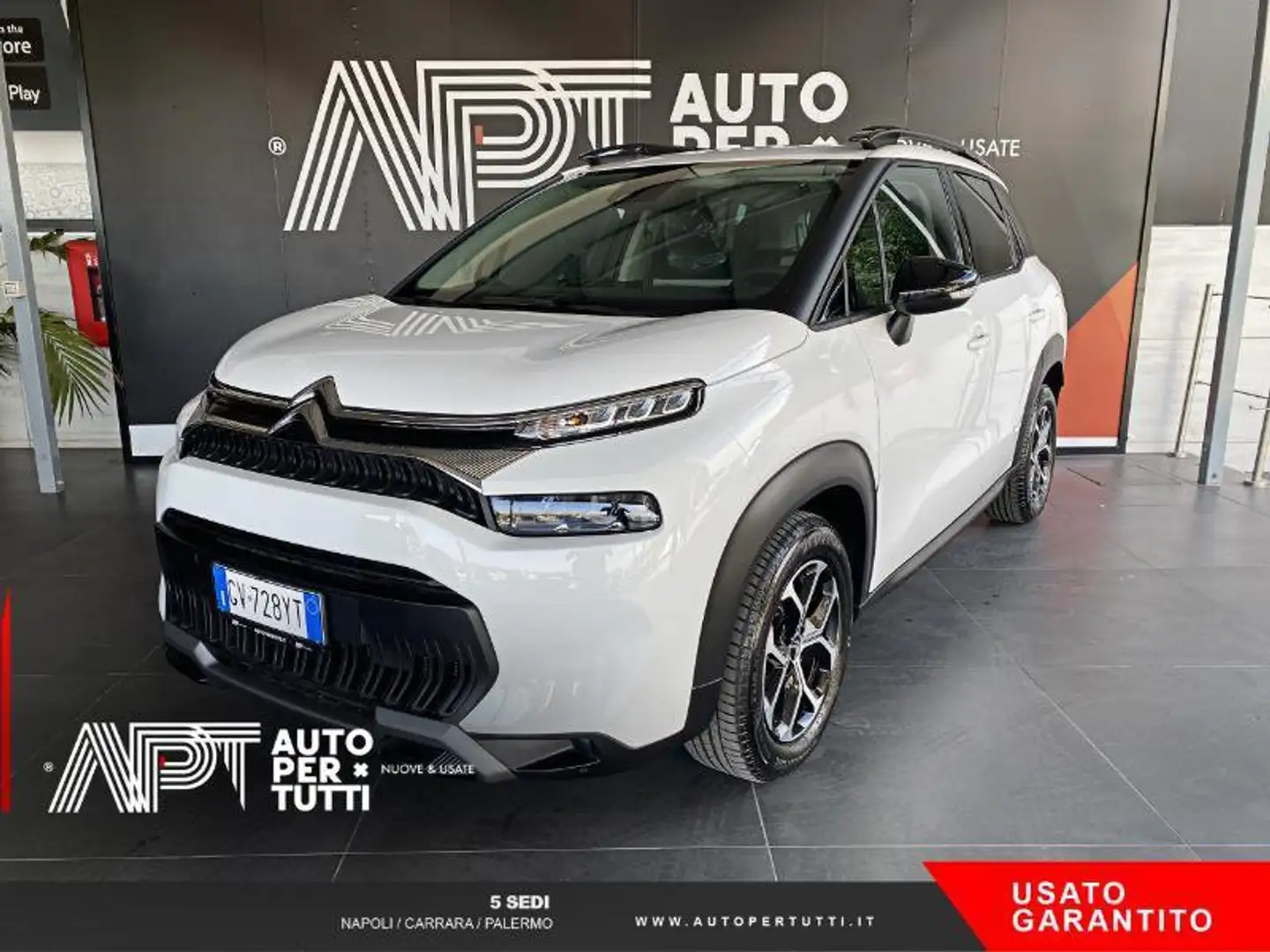 Citroen C3 Aircross C3 Aircross 1.5 bluehdi Plus s&s 110cv Bianco - 1