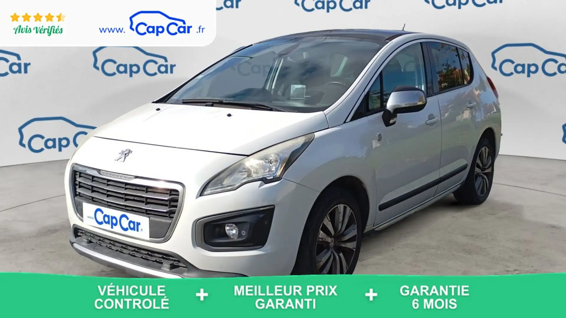 Peugeot 3008 1.6 BlueHdi 120 Crossway Blanc - 1