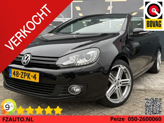 Volkswagen Golf Cabriolet 1.4 TSI DSG Automaat - Navigatie - Achteruitrijcam