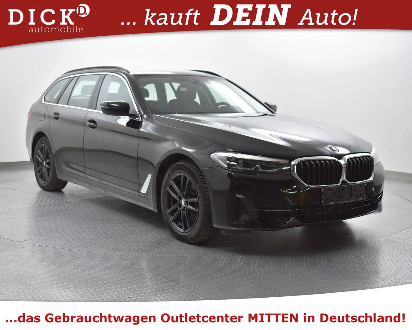 BMW 520 d T Aut. xDriv VIRTU+KEY SCHLÜSS+STDHZ+PROF+M Schwarz - 1