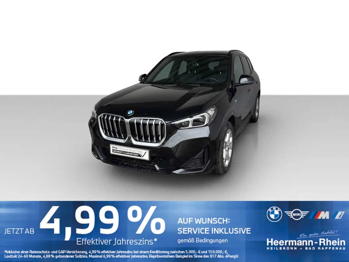 BMW X1 sDrive20iA M Sport LiveCock.HUD.LED.AHK.GSD. Schwarz - 2