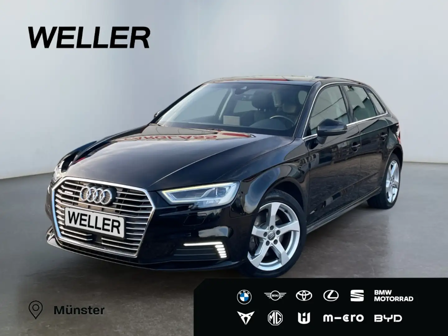 Audi A3 40 e-tron Sportback S tron sport *Matrix*Pano* Schwarz - 1