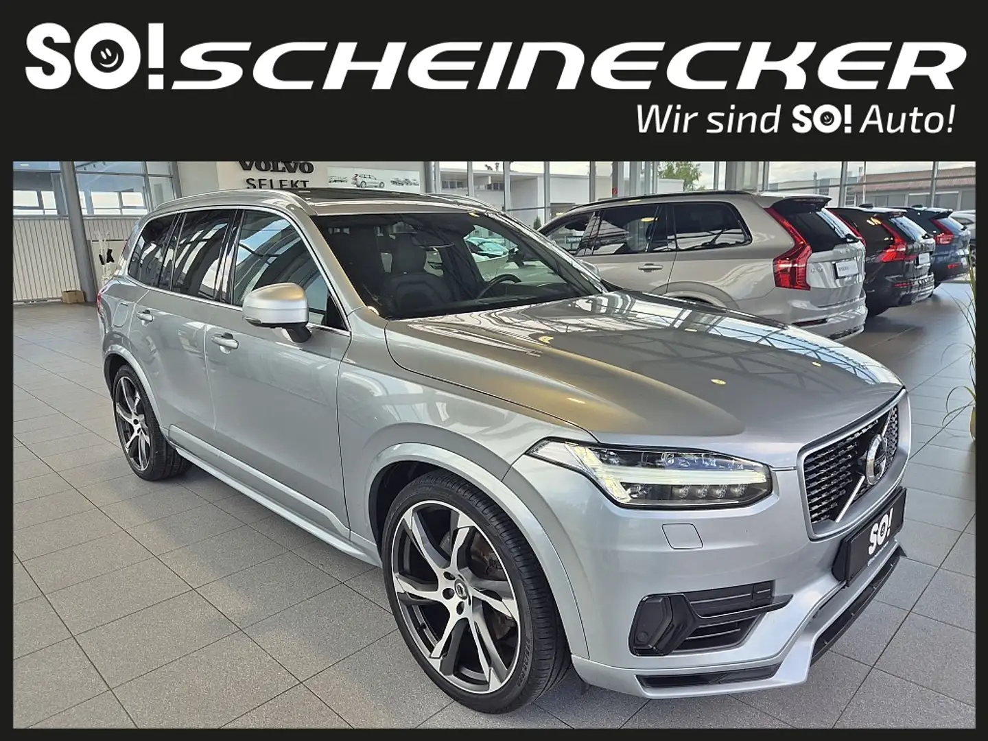 Volvo XC90 PHEV T8 Twin Engine R-Design Срібний - 1