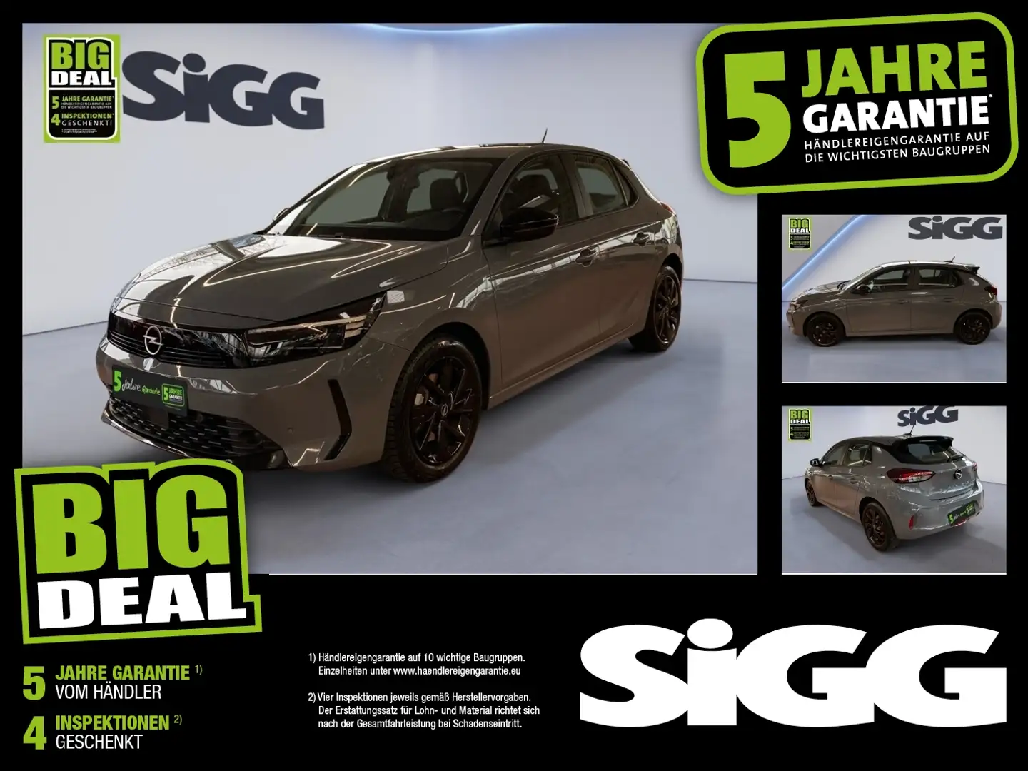 Opel Corsa F 1.2 Turbo Edition Abstandstempomat Grau - 1