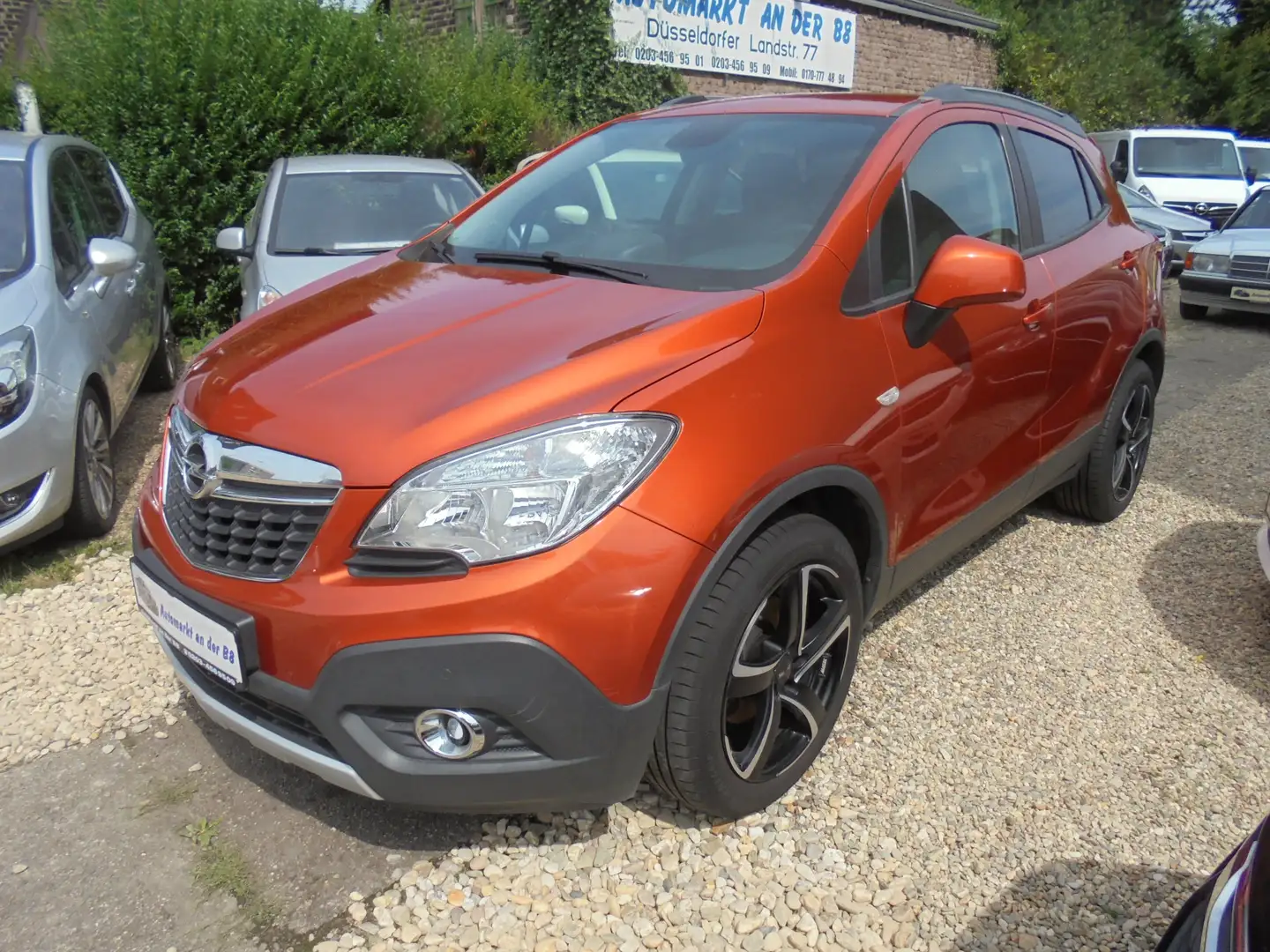 Opel Mokka 1.7 CDTI ecoFLEX Start/Stop 4x4 Edition,AHK,1-Hand Orange - 2