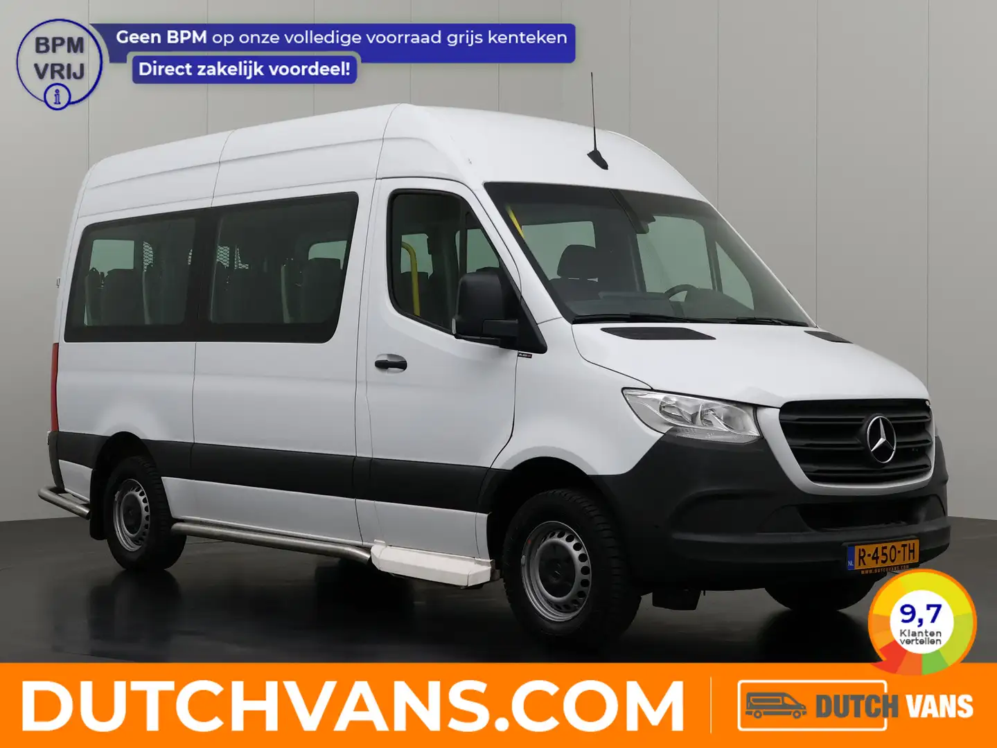 Mercedes-Benz Sprinter Rolstoelvervoer | 9-Persoons | Rolstoellift | Touc Wit - 1