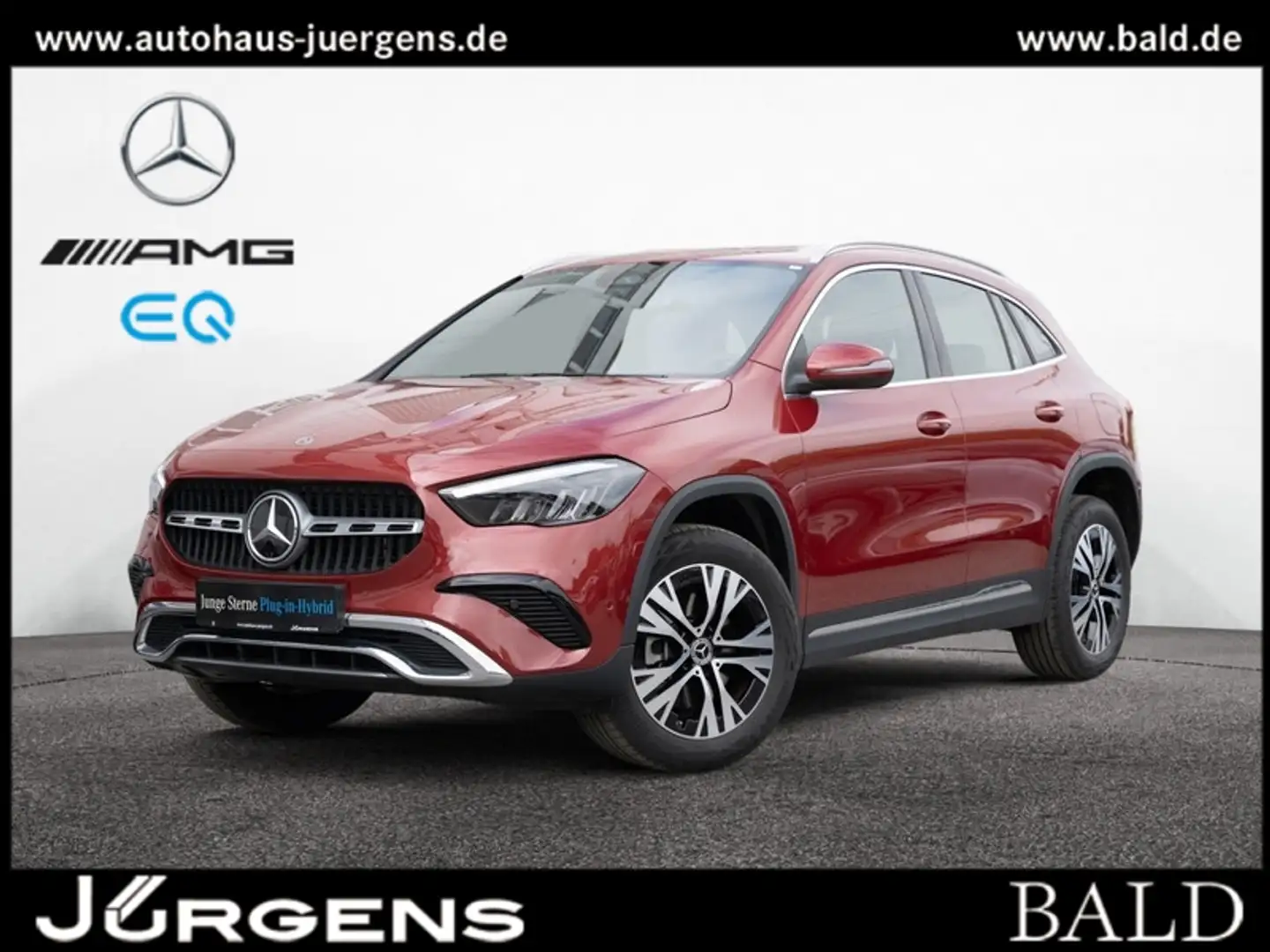 Mercedes-Benz GLA 250 e Progressive/LED/Cam/AHK/Totw/Memo/18' Rot - 1