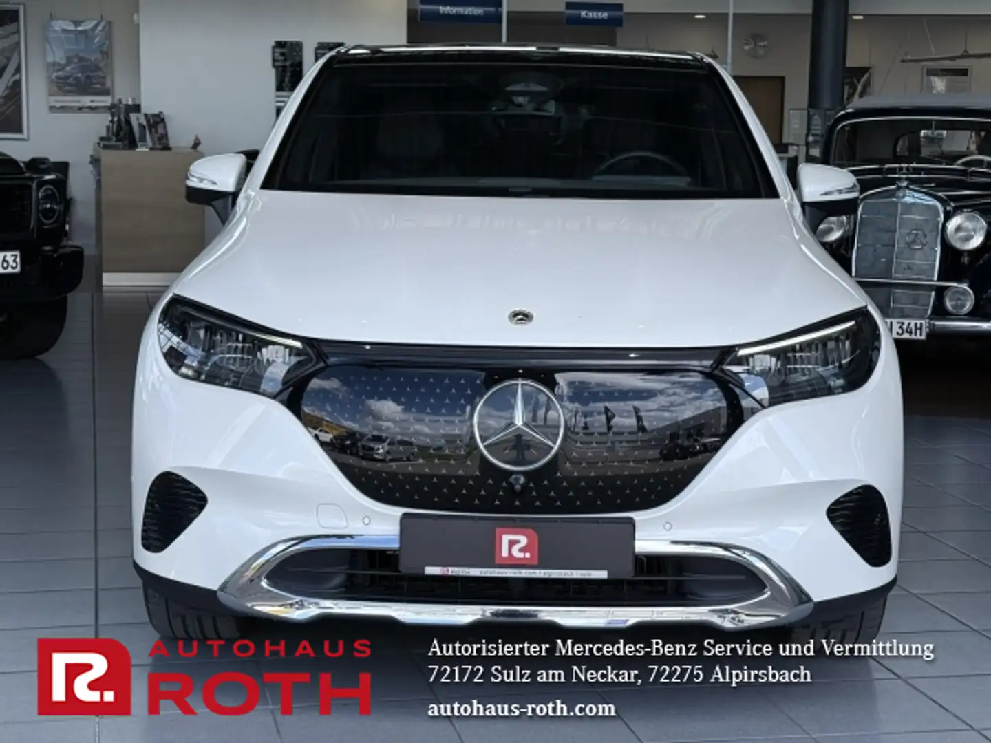 Mercedes-Benz EQE 300 EQE 300 SUV Distronic 360 Memory Sitzhzg Fond Weiß - 2