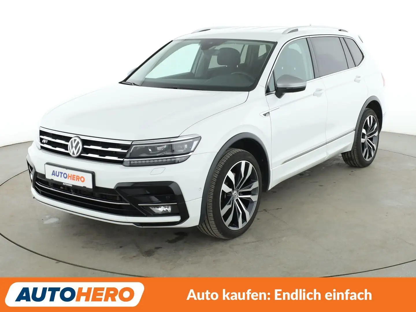 Volkswagen Tiguan Allspace 2.0 TSI Highline 4Motion Aut.*NAVI*360*ACC* Weiß - 1