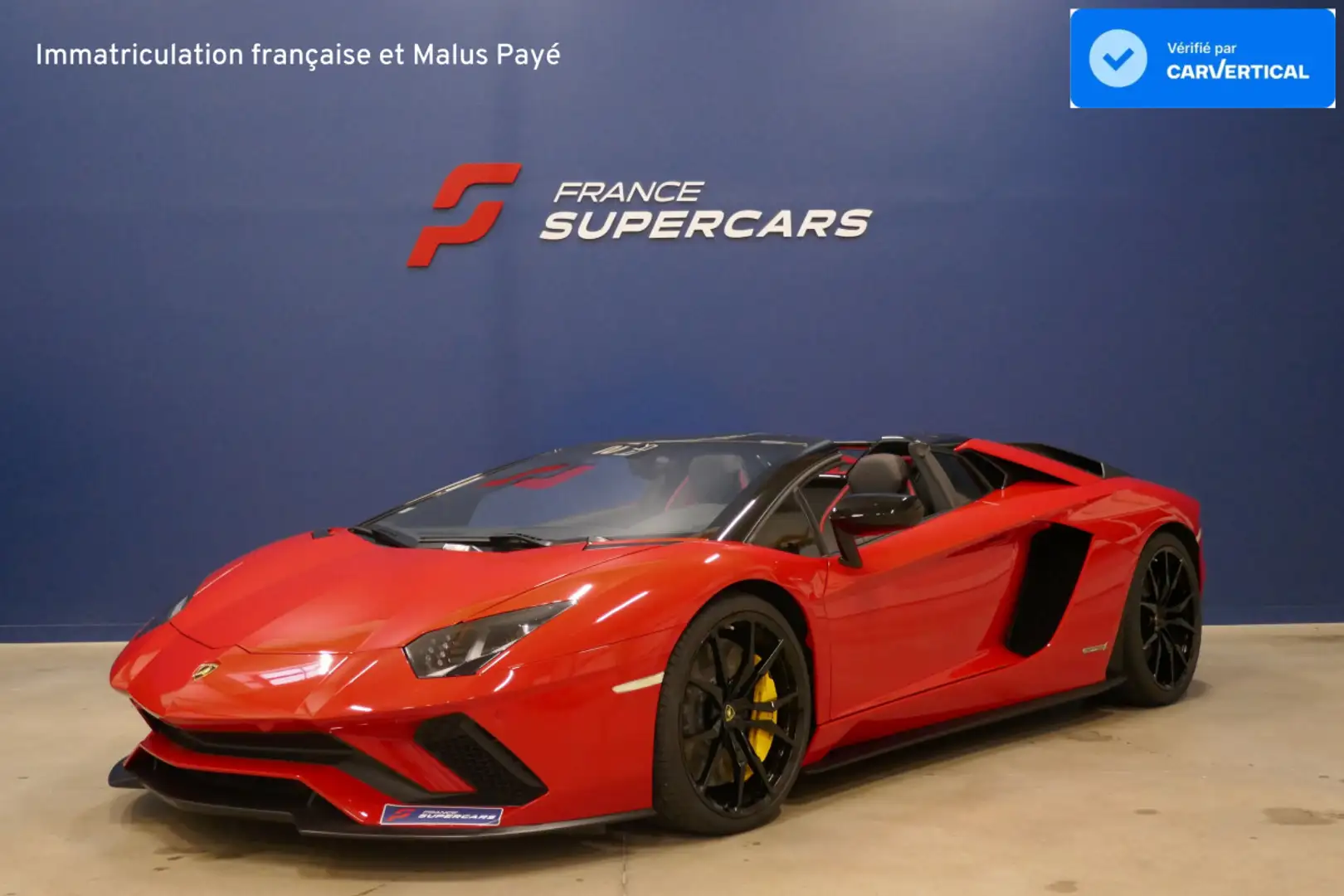 Lamborghini Aventador S LP-740 Roadster Rood - 1