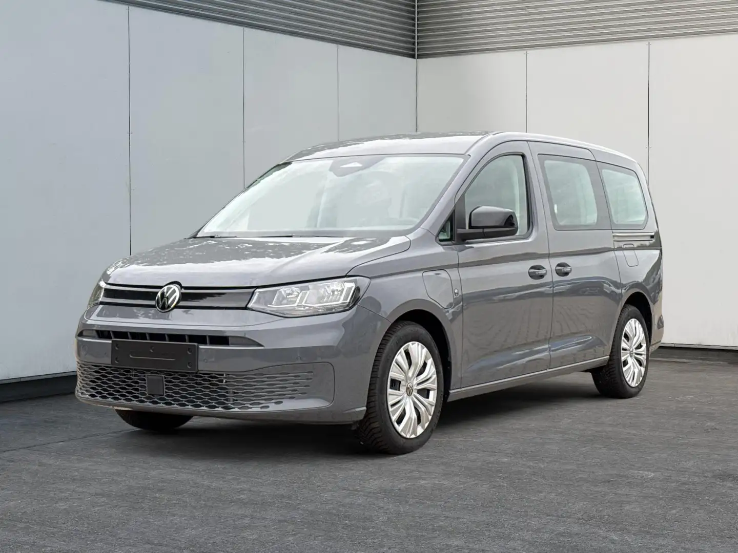 Volkswagen Caddy Maxi +PDC v+h+KAMERA+SHZ+GJR+ACC+LANE ASSIST 1.... Grau - 1