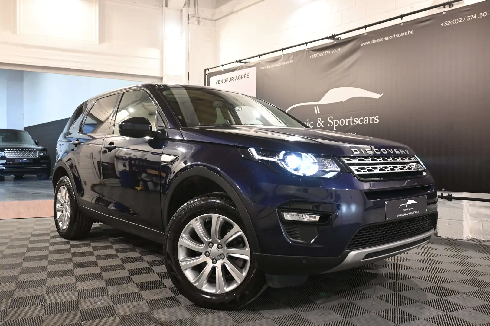 Land Rover Discovery Sport 2.0 TD4 EURO 6b / AUTO / PANO / CAMERA / XENON Bleu - 2