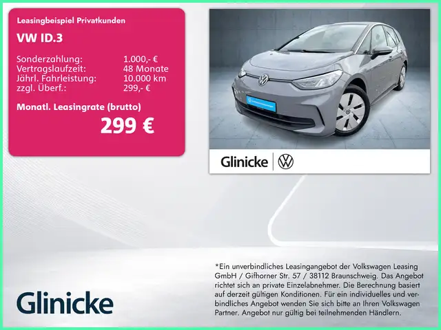 Volkswagen ID.3 Pro AppCon/LED/Assist/DiscPro/Isofix/Climat