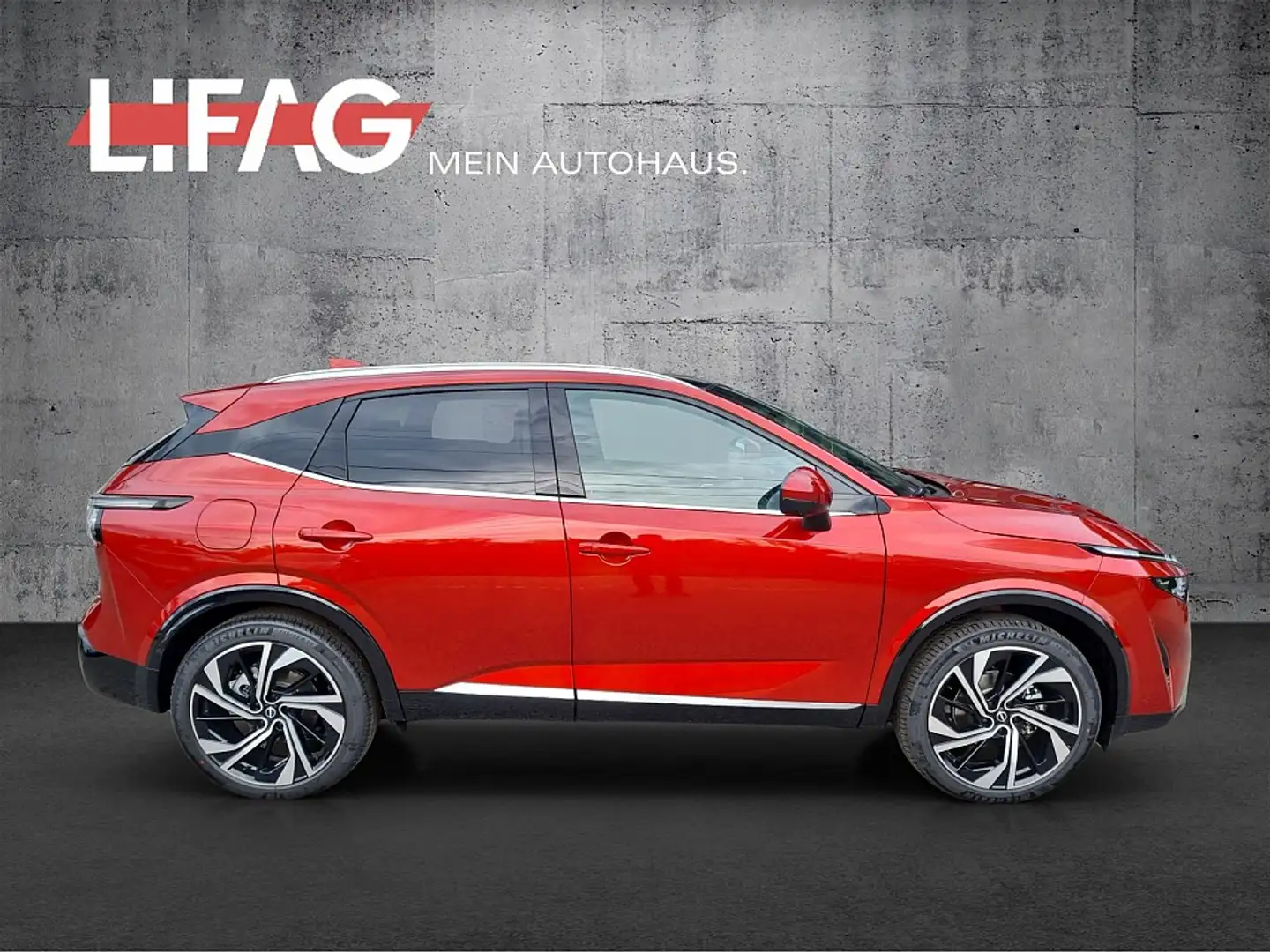 Nissan Qashqai 1,3 MHEV Tekna+ Autom. *ab € 35.990,-* Rot - 2