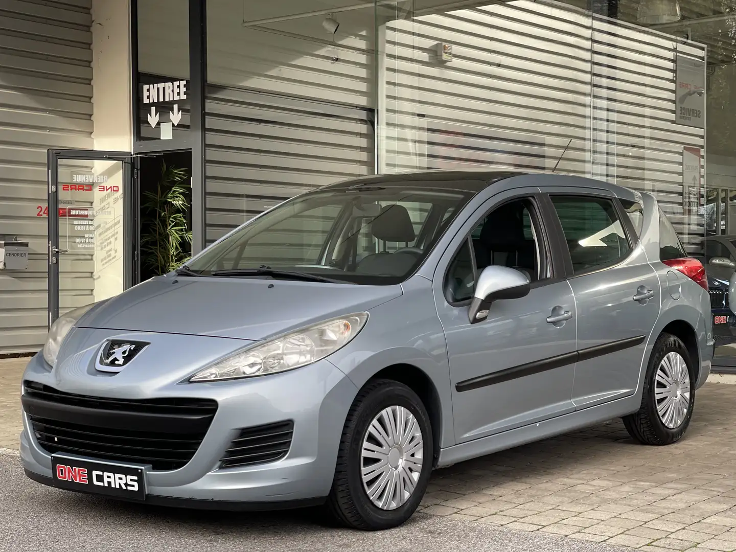 Peugeot 207 SW 1.4i 74cv TOIT PANO-PARCTRONIC-ORD BORD-GAR 1AN Bleu - 1
