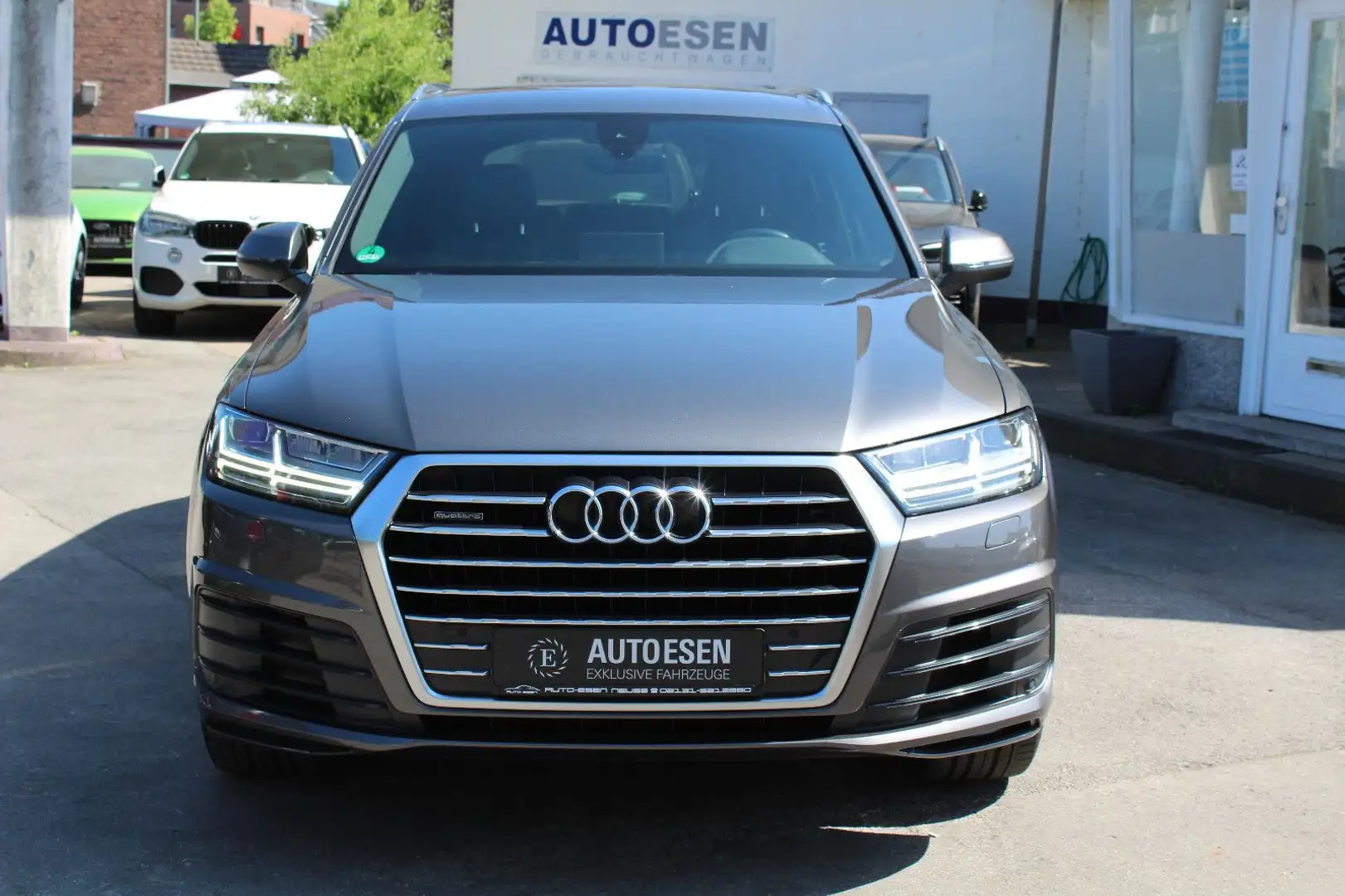 Audi Q7 50TDI Quattro 3x S-LINE+KAMERA+LED+AHK+MEMORY Gris - 2