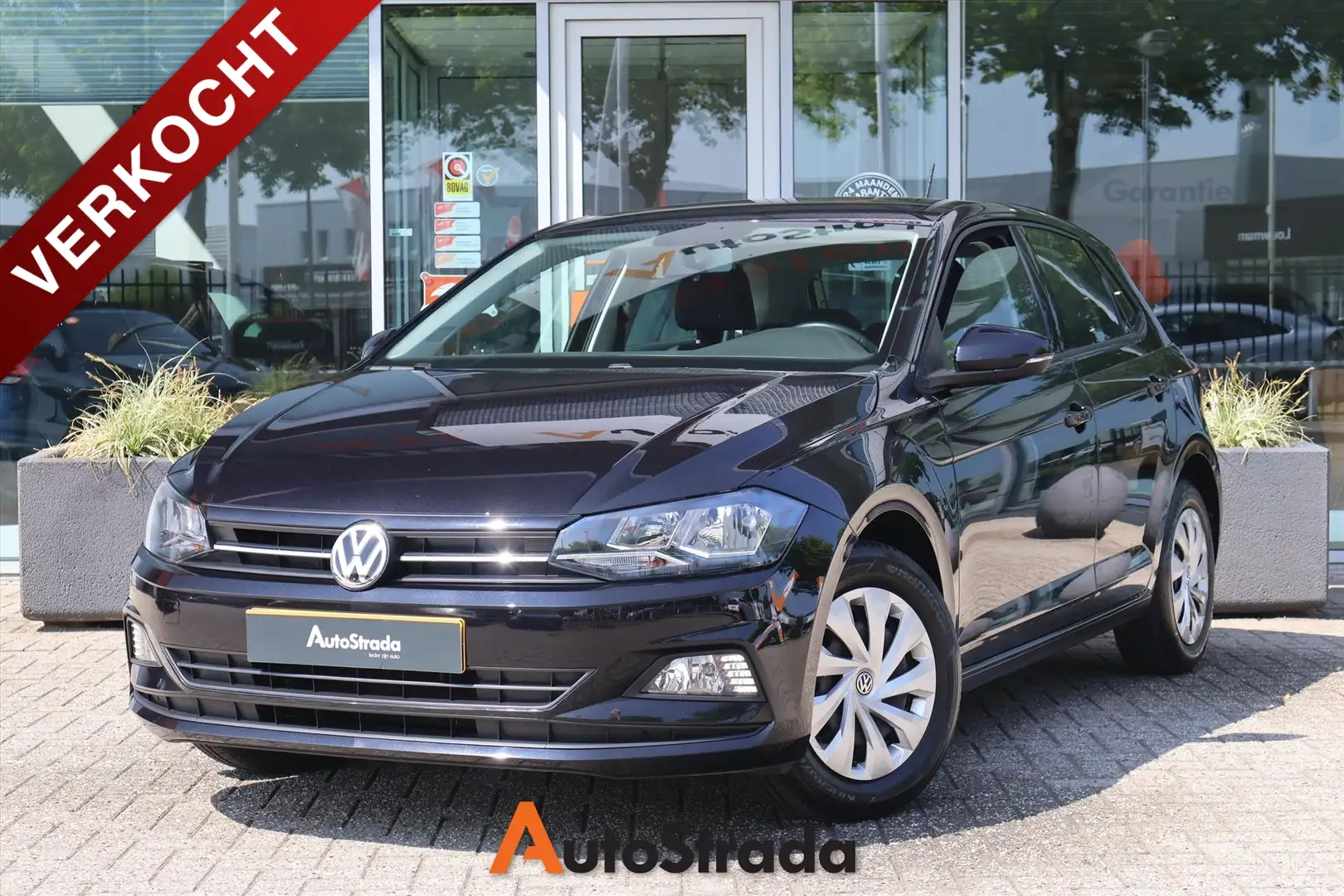 Volkswagen Polo 1.0 TSI 80pk Comfortline AppleCarplay | Airco | Cr Zwart - 1