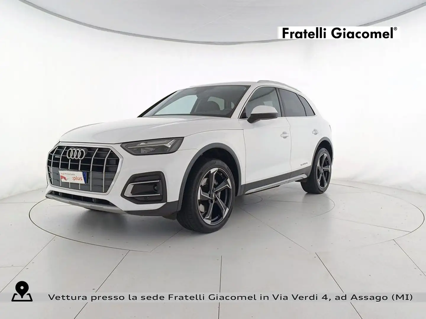 Audi Q5 40 2.0 tdi mhev 12v business advanced quattro s-tr Bianco - 1