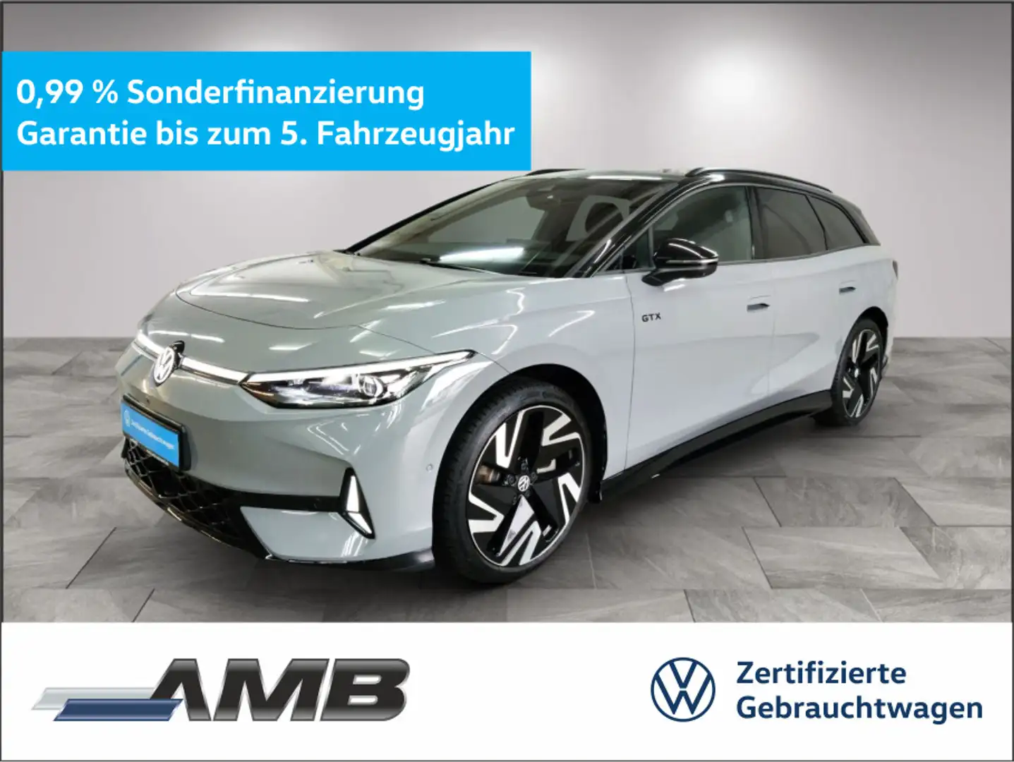 Volkswagen ID.7 Tourer GTX 86kWh/AHK/Matrix/Wärmepumpe/02.3 Gris - 1