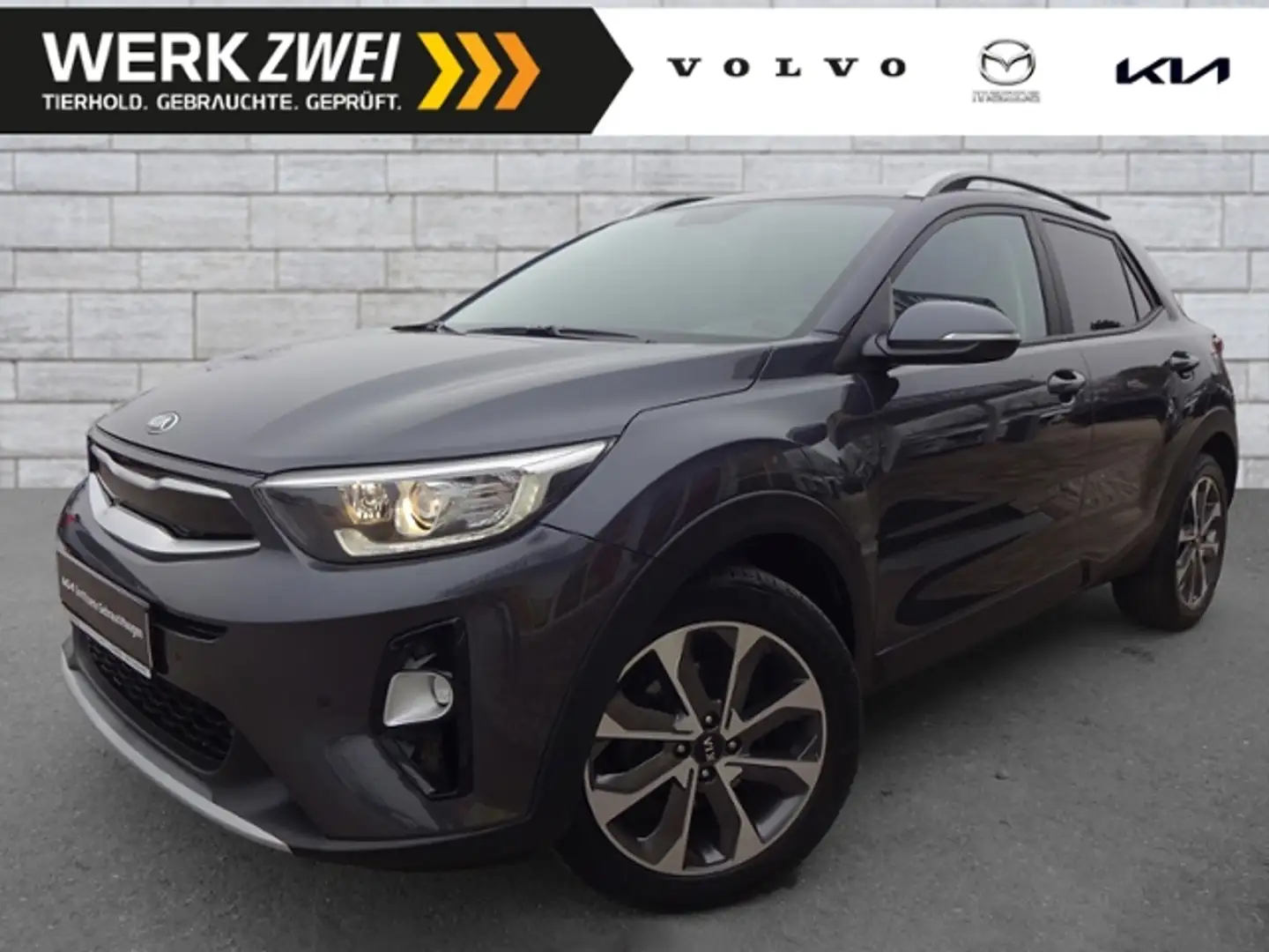 Kia Stonic 1,0 Vision Carplay Sitz- & Lenkradhzg 17" Gris - 1