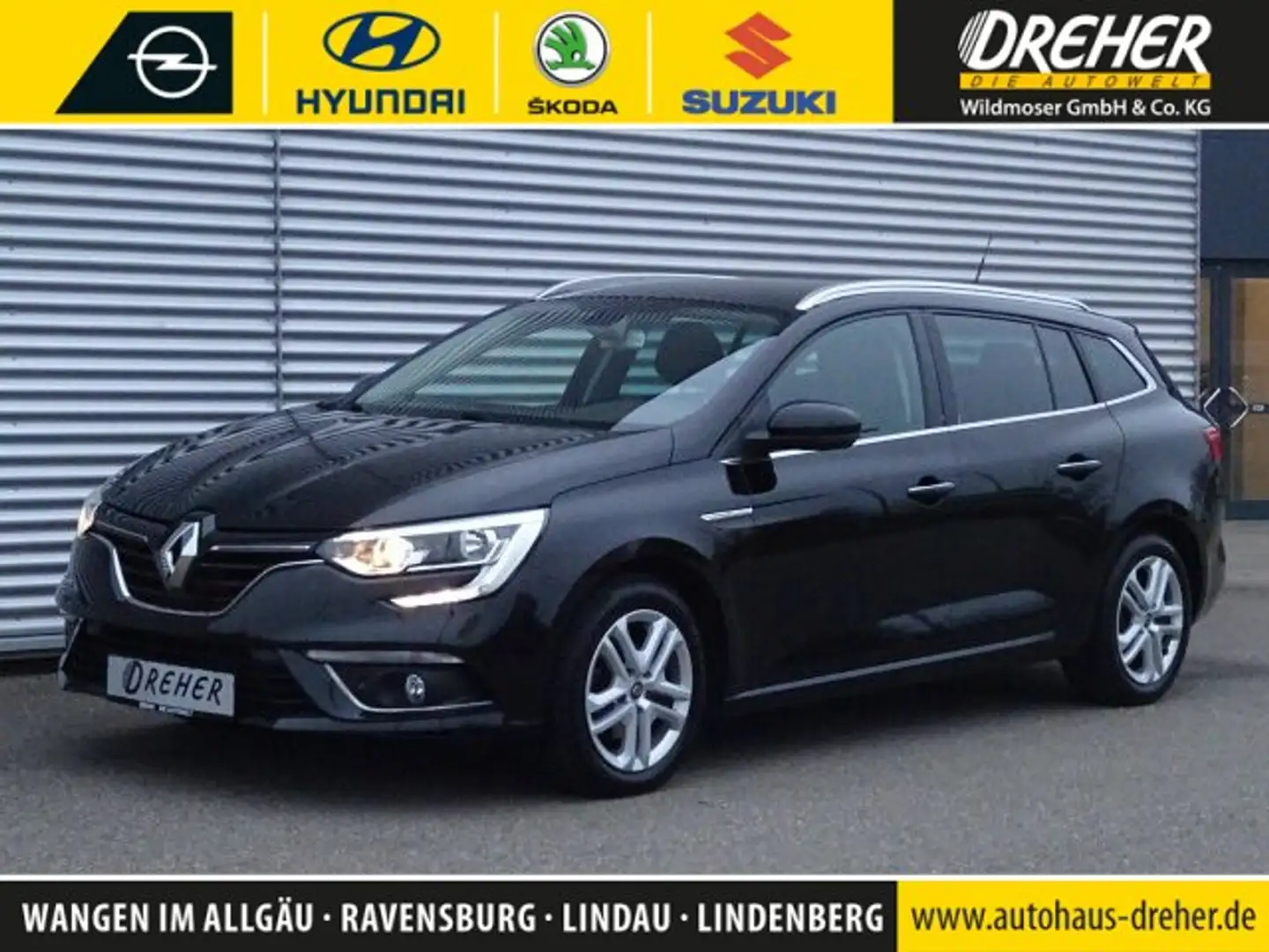 Renault Megane Megane IV Grandtour TCe 140 GPF Limited Navi/LED Schwarz - 1