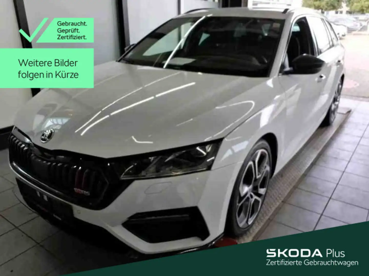 Skoda Octavia Combi 2.0 TDI DSG RS*CANTON*HUD*MATRIX*A Weiß - 1