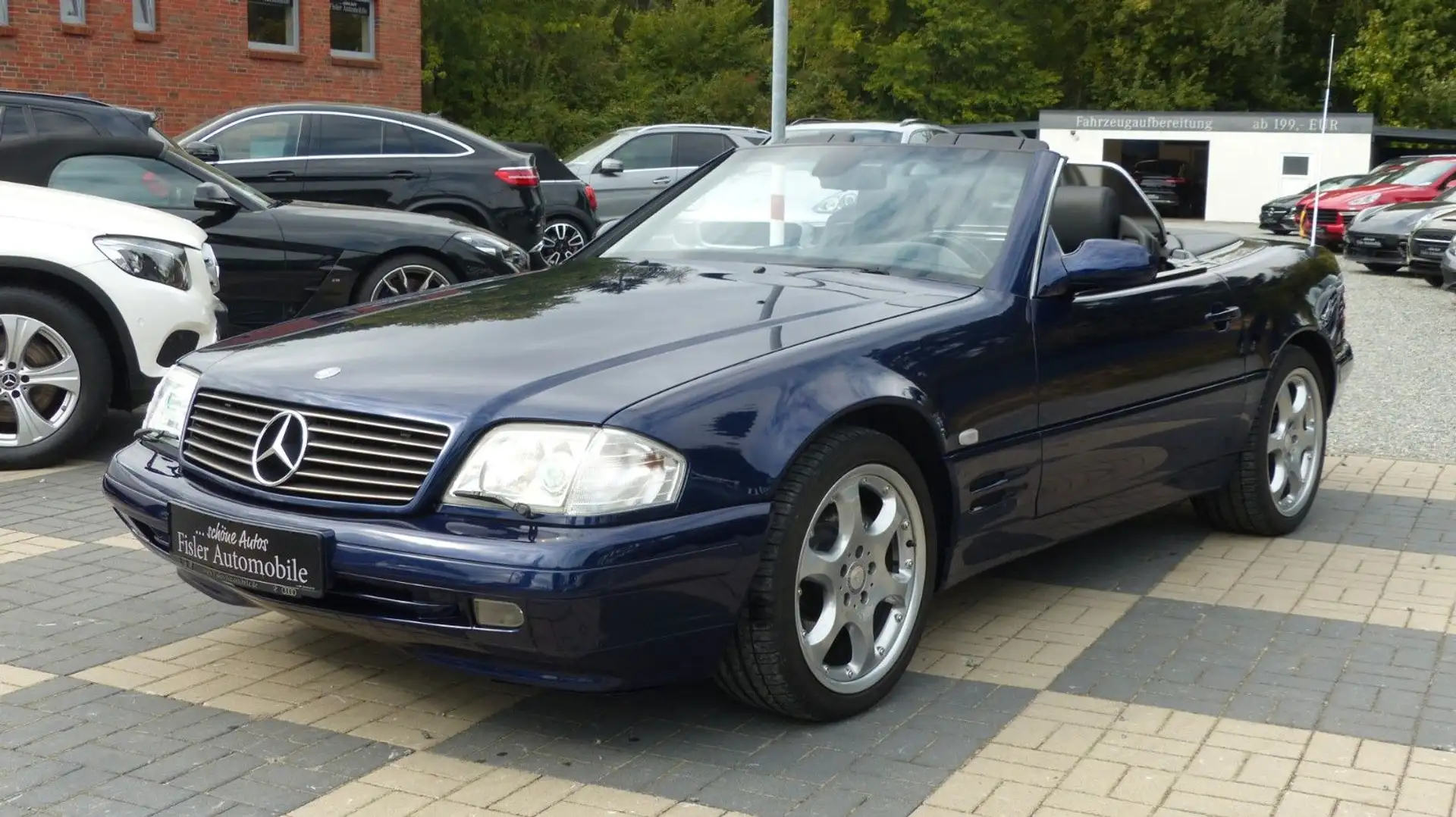 Mercedes-Benz SL 320 SL-Edition einer von 708 Stück Azul - 1