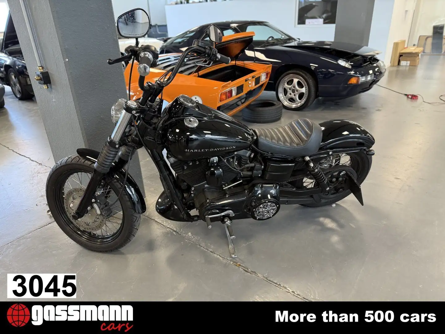Harley-Davidson Dyna Street Bob FXDB -  76 PS / 1.585 ccm Negru - 1