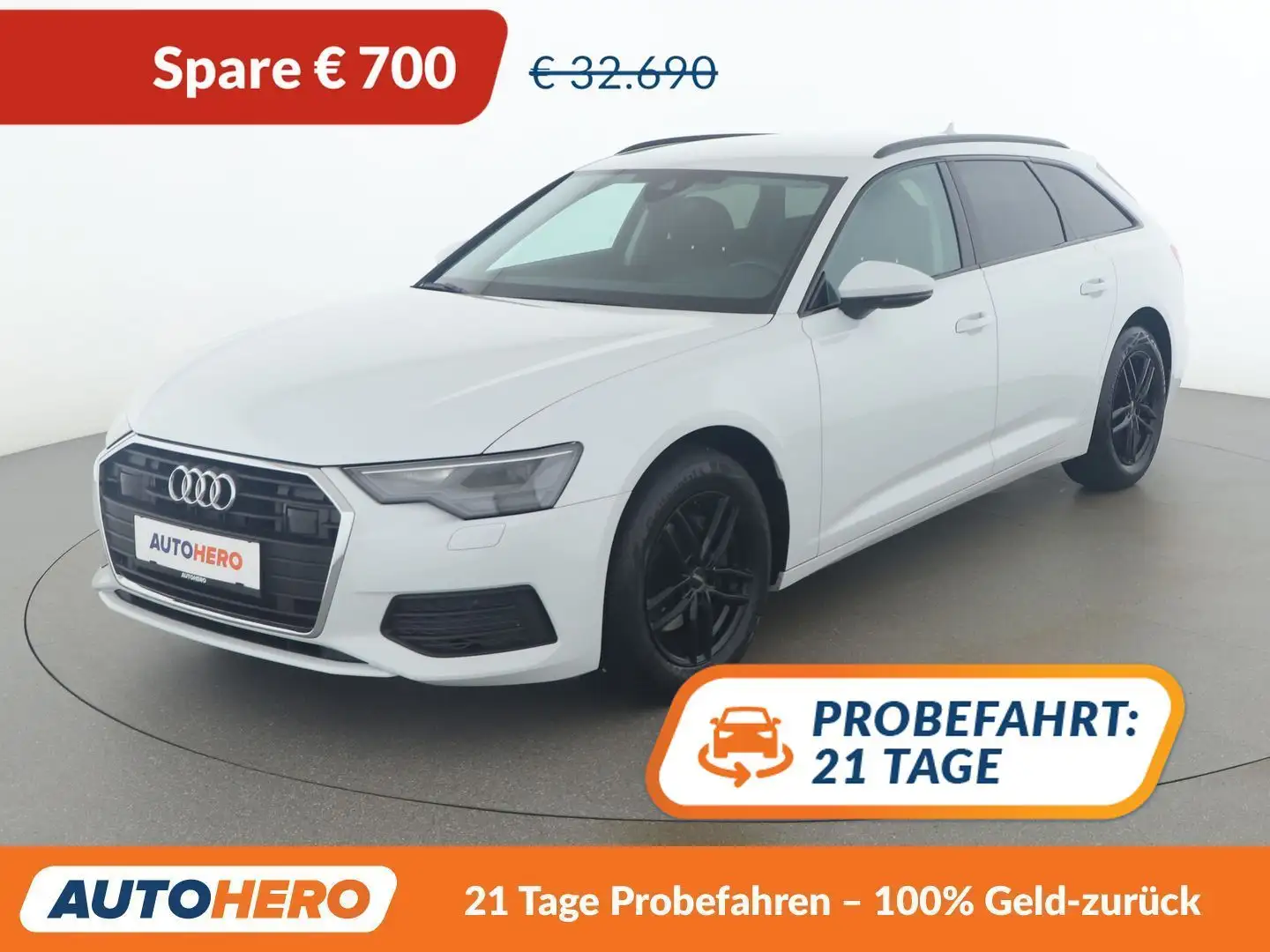 Audi A6 40 TDI Mild-Hybrid Weiß - 1