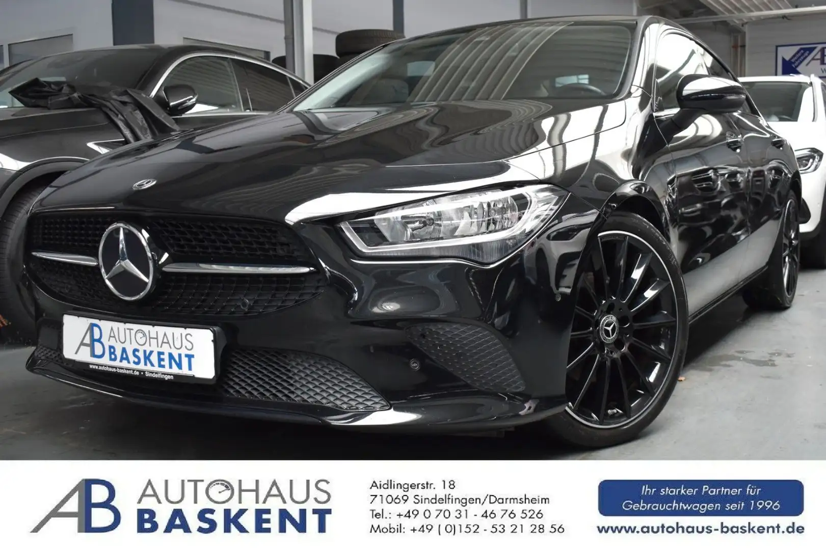 Mercedes-Benz CLA 200 d*AMBIENTE*NIGHT-PAKET*NAVI*SHZ*T-LEDER* Negro - 1