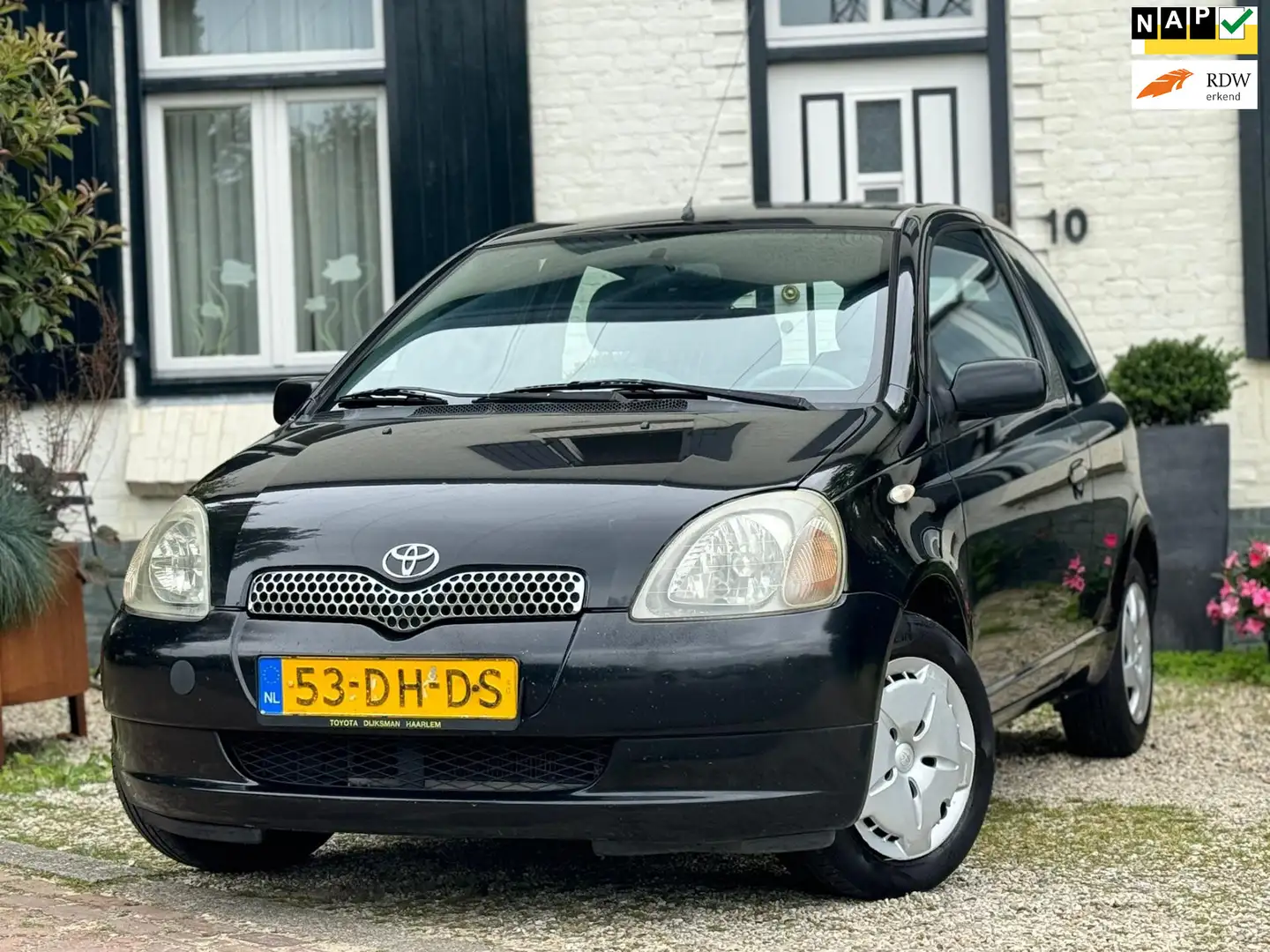 Toyota Yaris 1.0-16V VVT-i Sol|Elek-ramen| Noir - 1