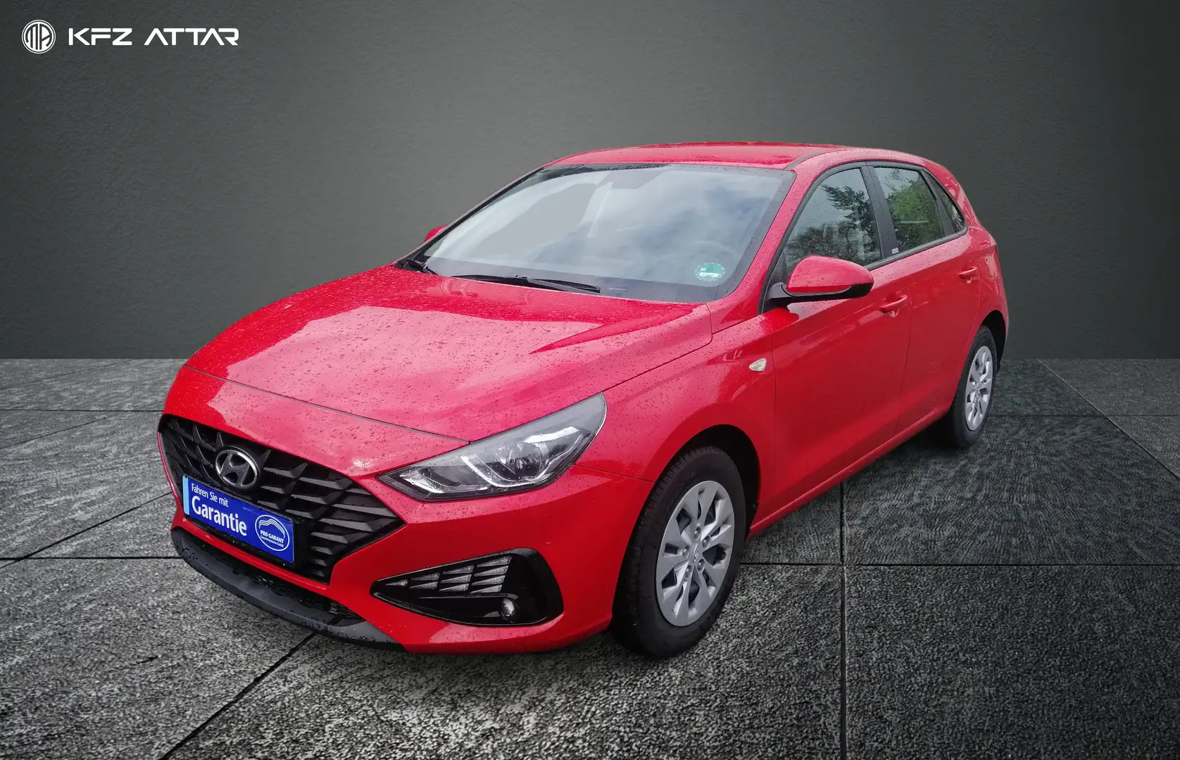 Hyundai i30 1.5 Pure +TEMP+StartStop+SpurhalteAssist+ Rouge - 1