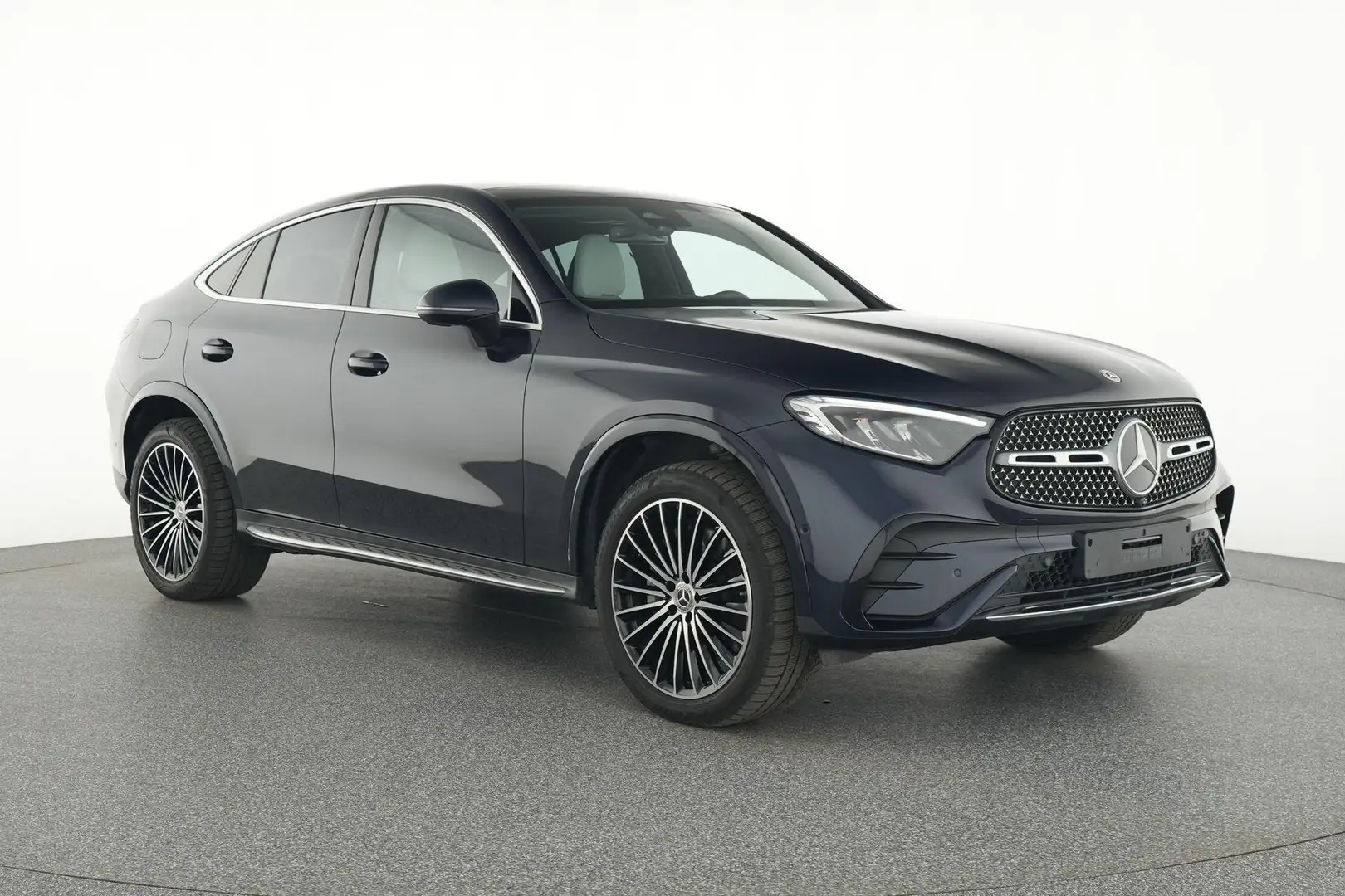 Mercedes-Benz GLC 300 300de 4M AMG Line coupe 36 m garantie Blauw - 2