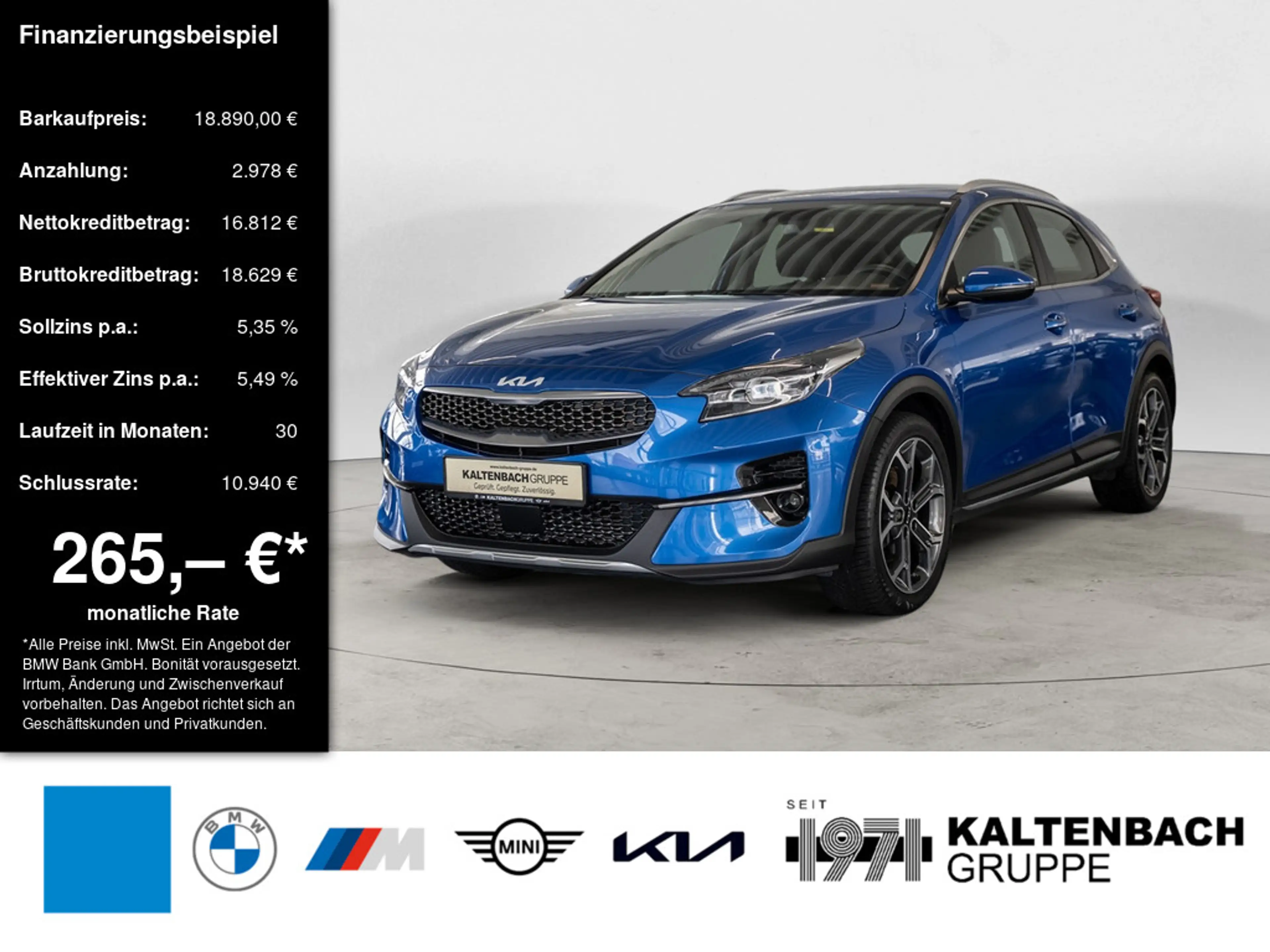 Kia XCeed 1.5 T-GDi Spirit LED ALUFELGEN 18 ZOLL