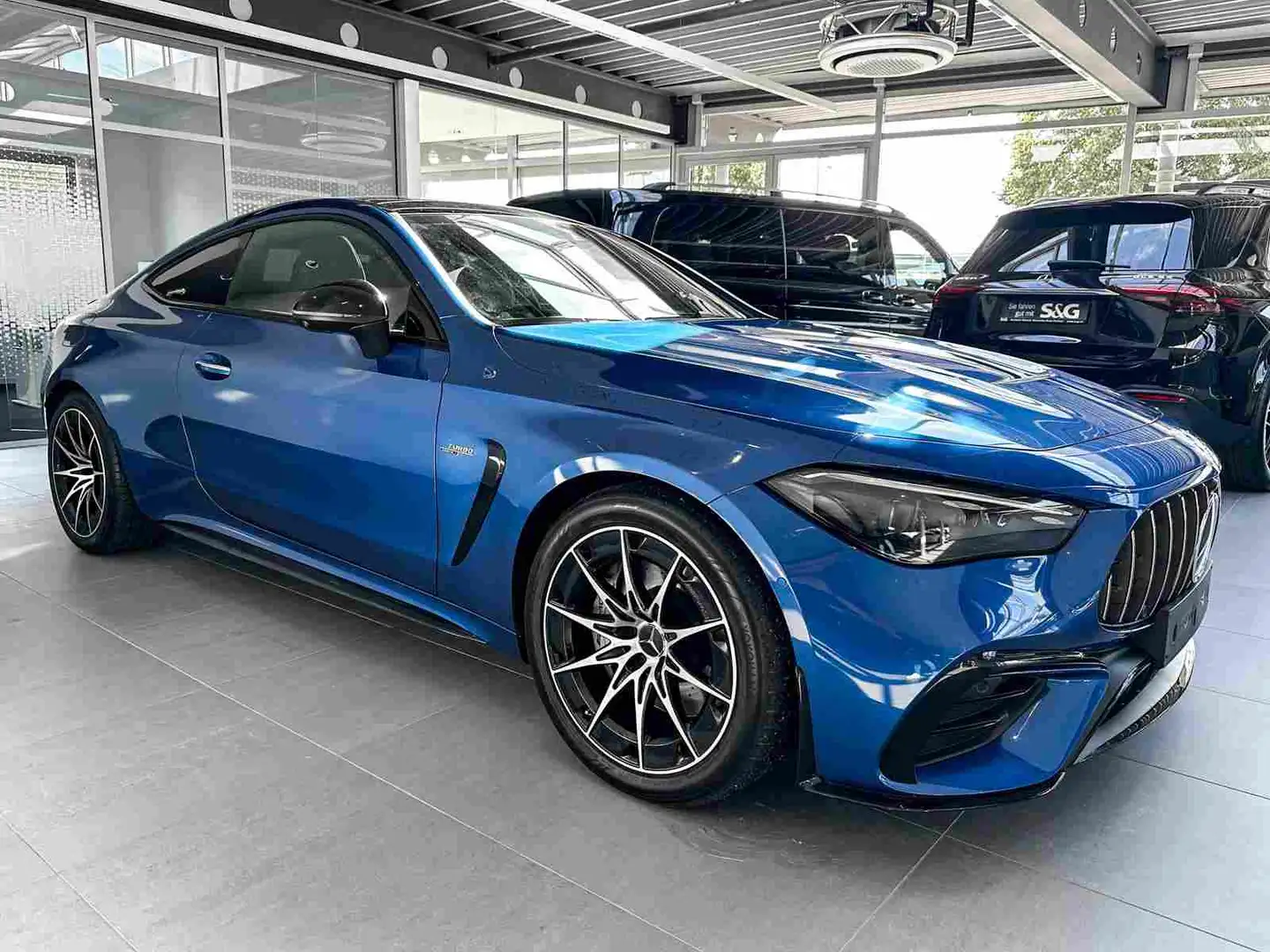 Mercedes-Benz CLE 53 AMG 4M Coupé AMG Burmester 360° HeadUp Azul - 2