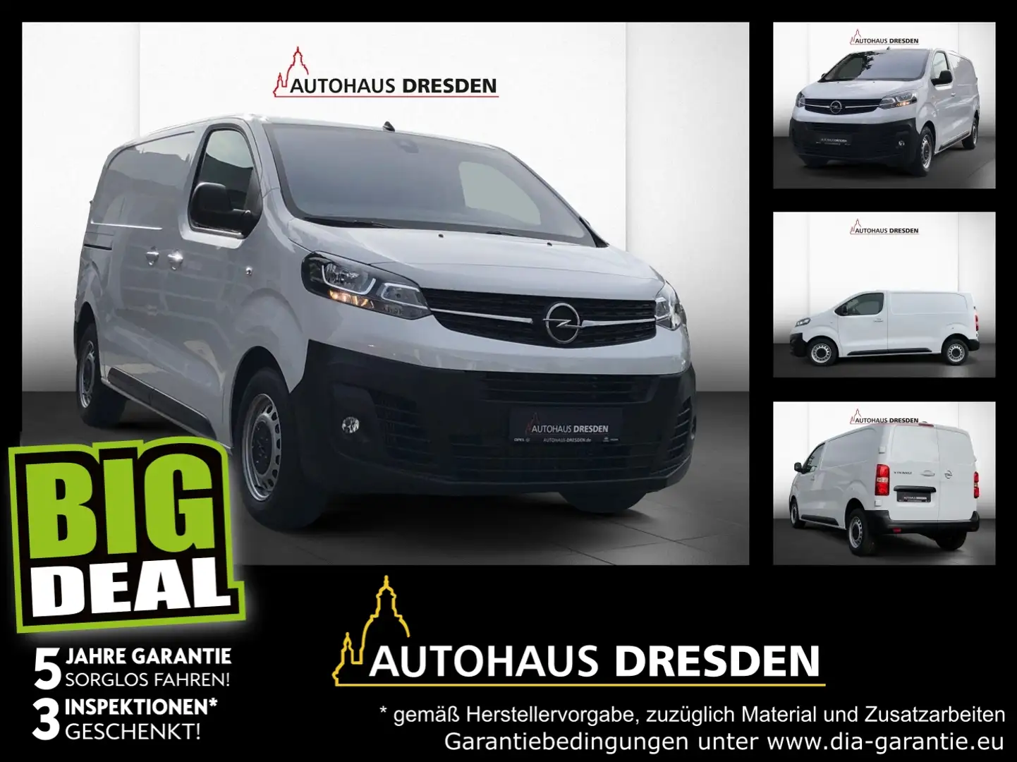 Opel Vivaro Kasten 1.5 D Edition M (L2) KAM KeyLess Biały - 1